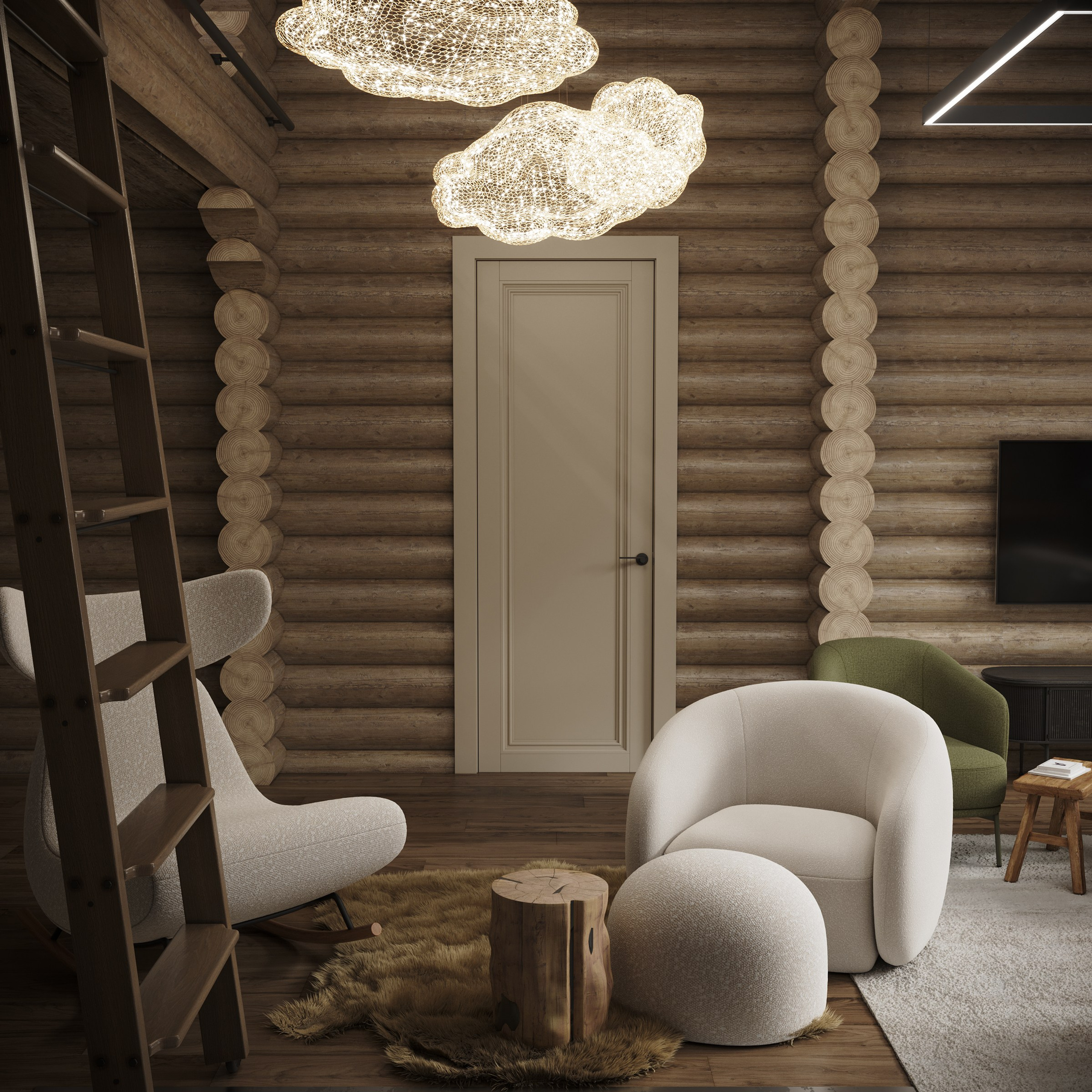 Хижина. LACONICA INTERIOR DESIGN