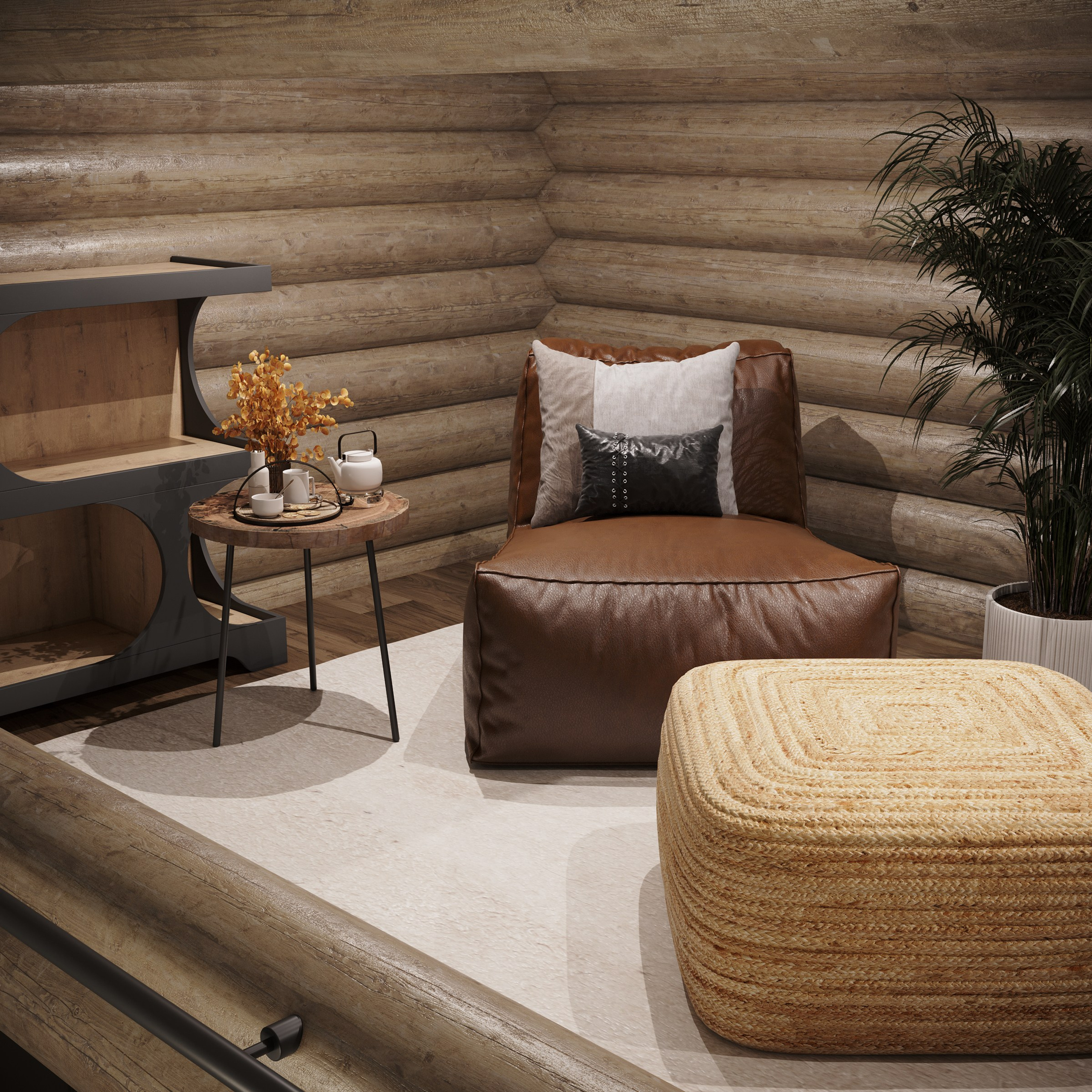 Хижина. LACONICA INTERIOR DESIGN