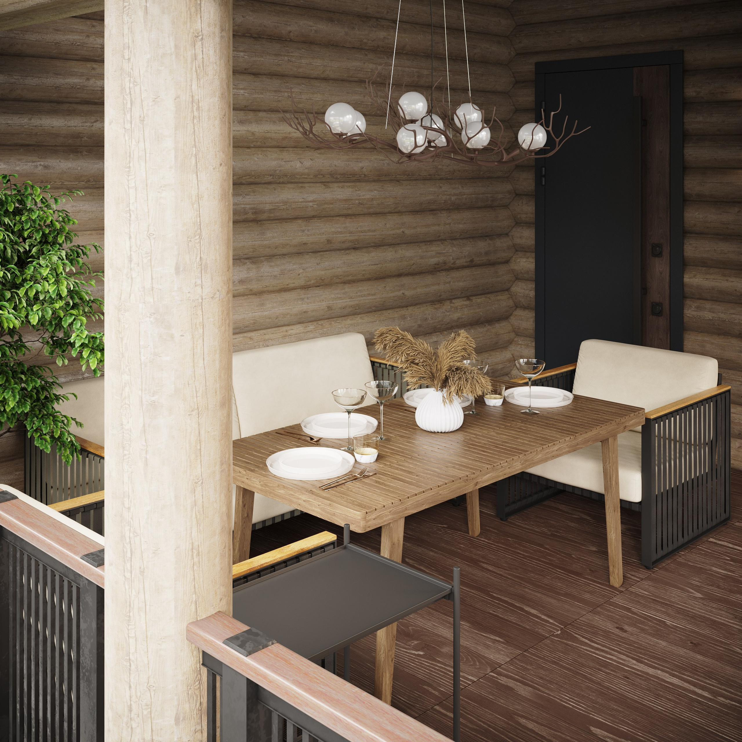 Хижина. LACONICA INTERIOR DESIGN