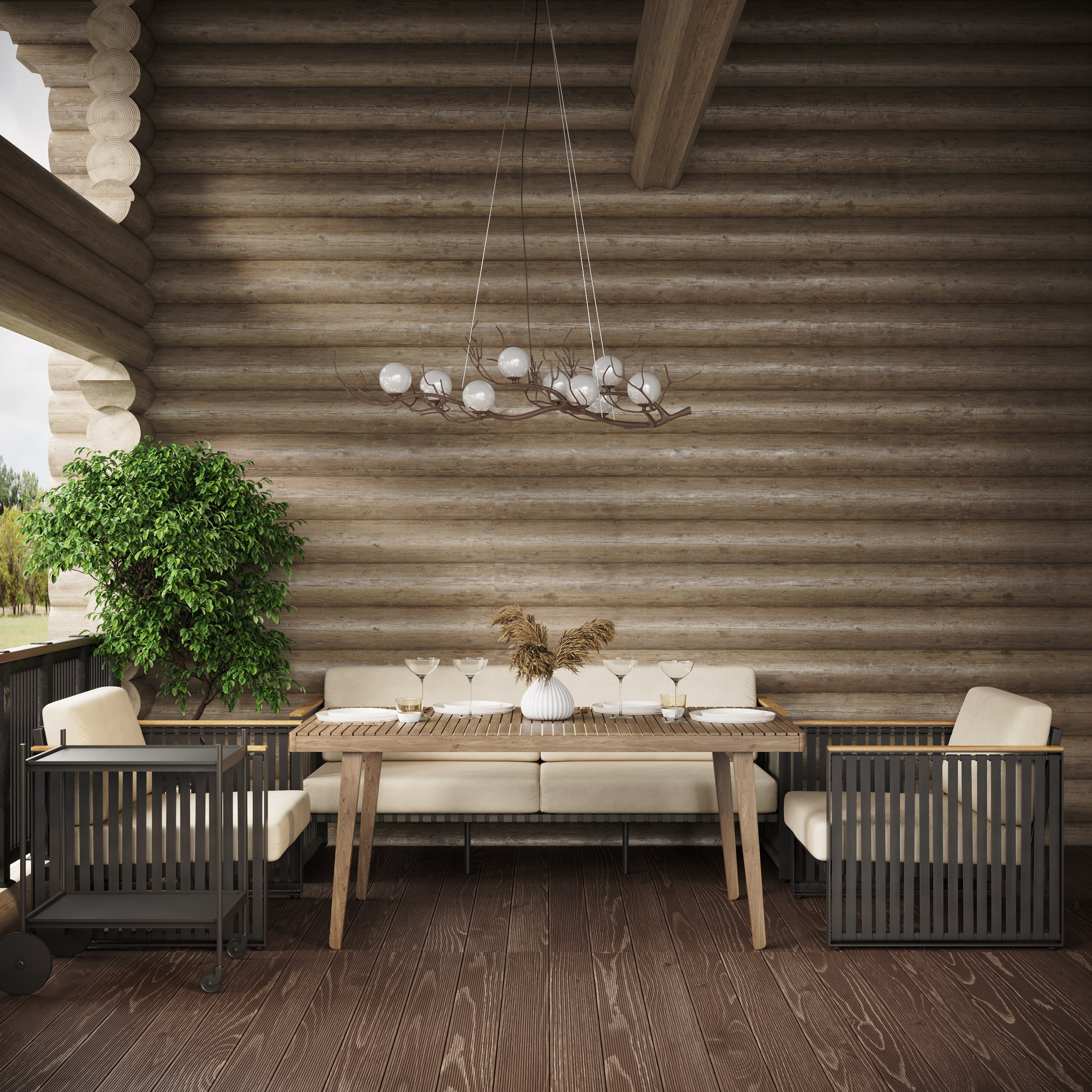 Хижина. LACONICA INTERIOR DESIGN