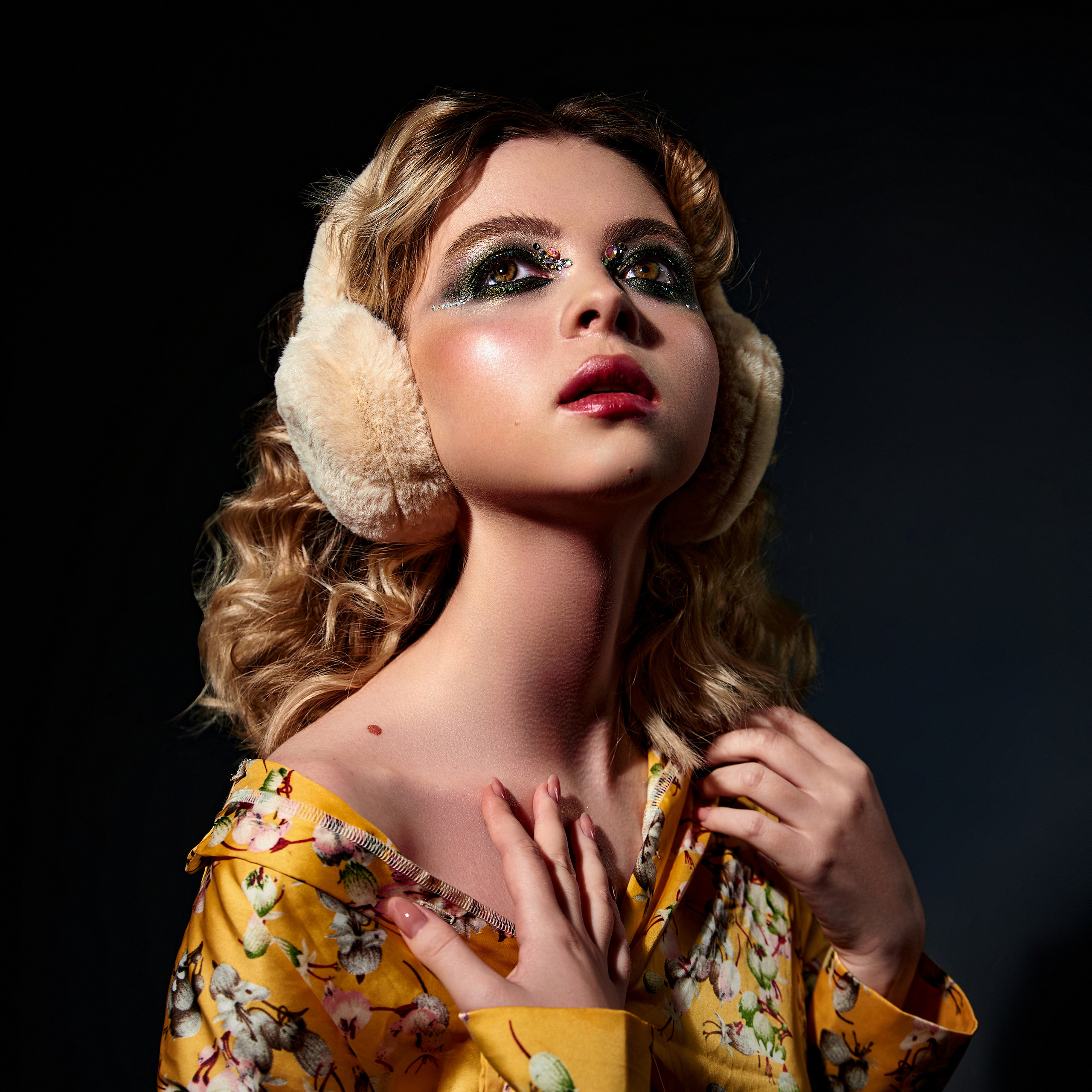 Новогодние портреты для Айгуль. Фотограф в Москве Михаил Елизарьев