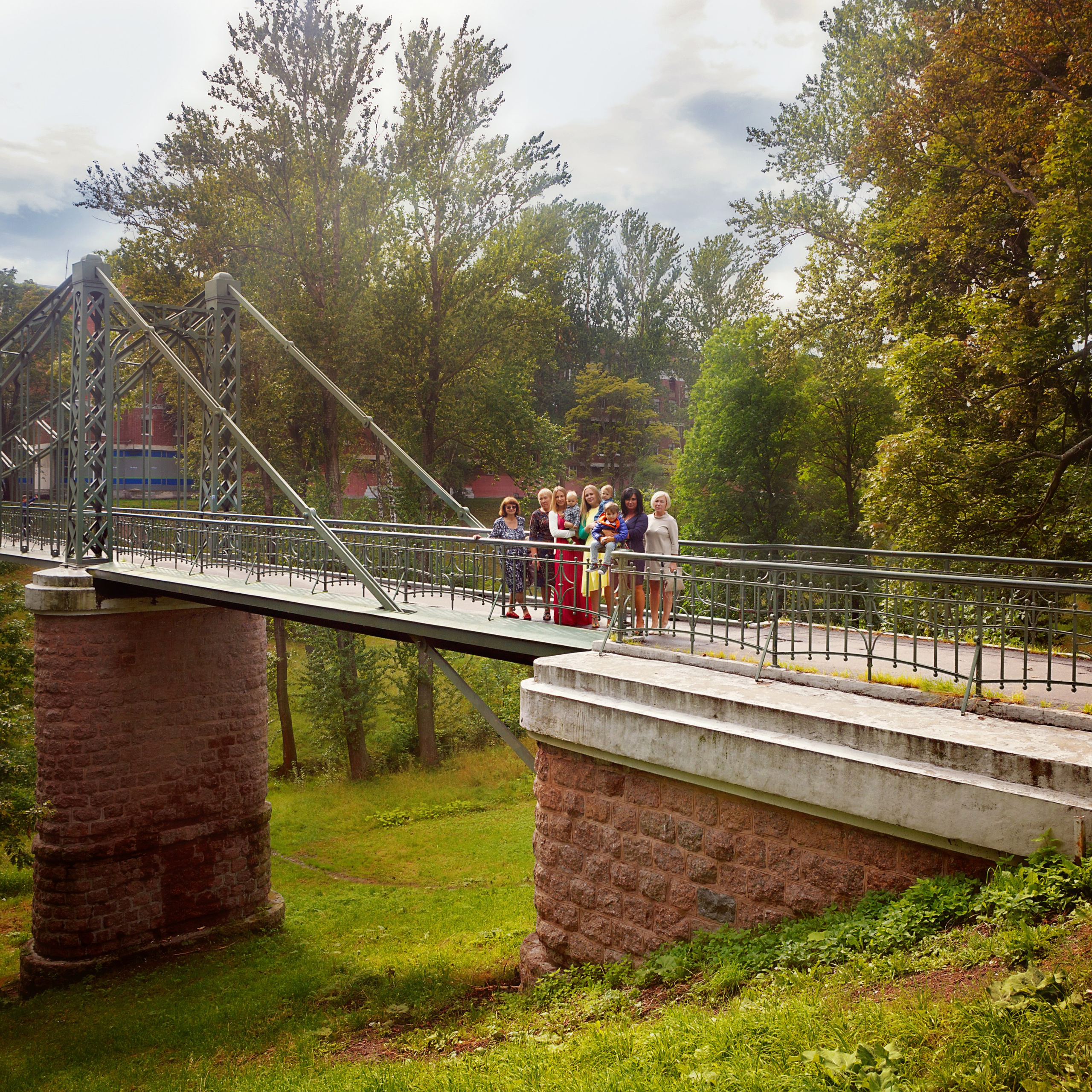 мост у собора в Кронштадте
