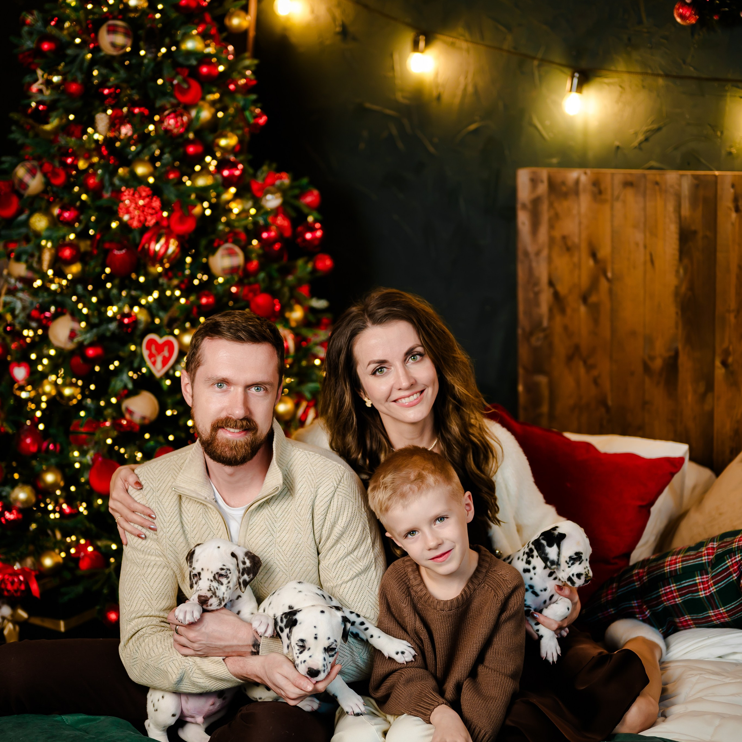 Фотосессия с далматинцами