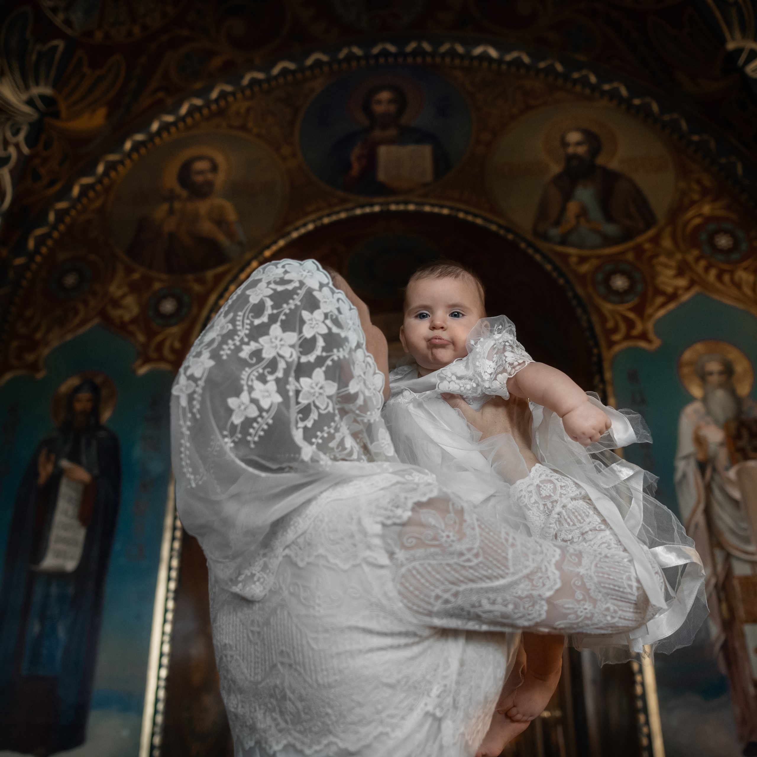 Крещение в Оптинском подворье