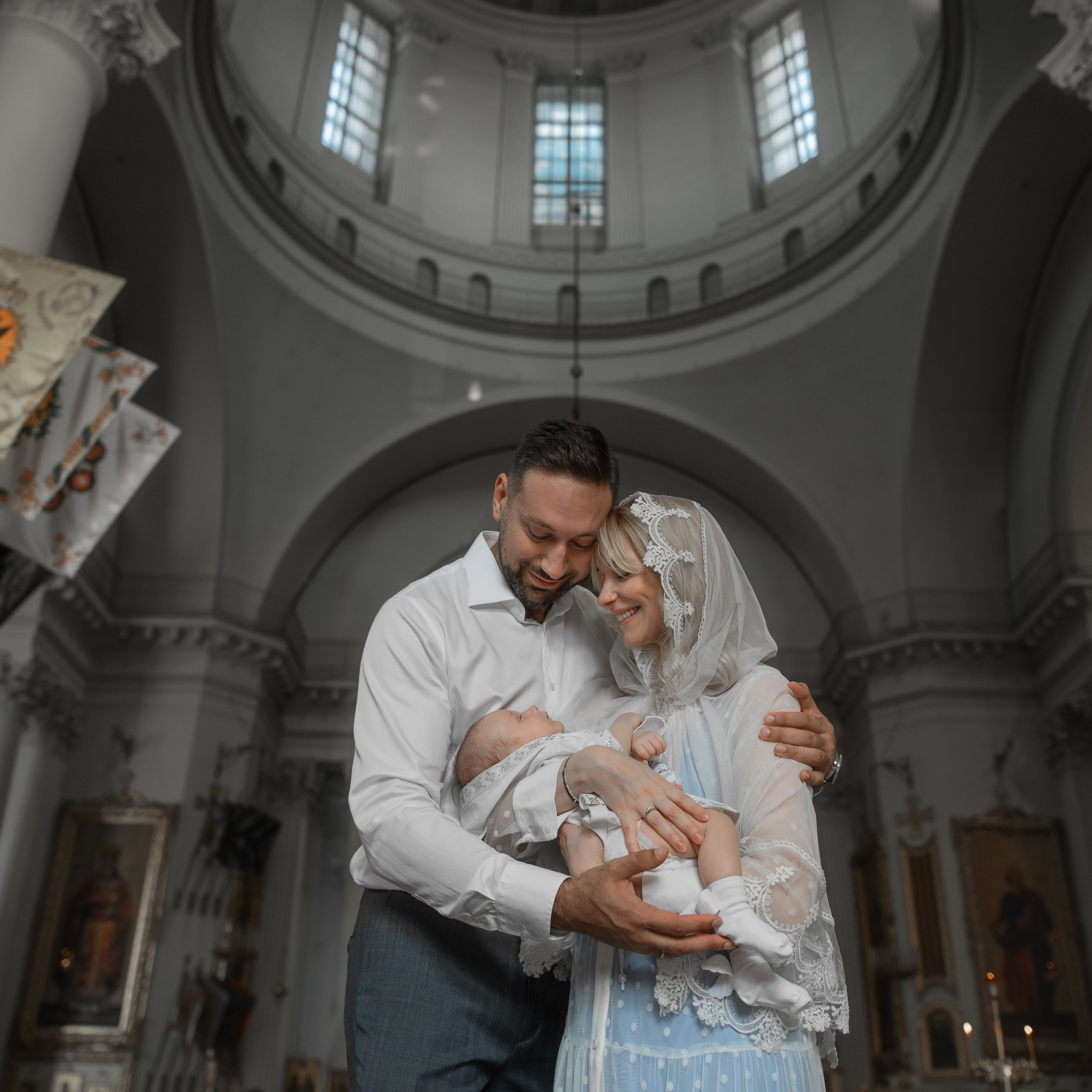 Крещение в Троице-Измайловском соборе