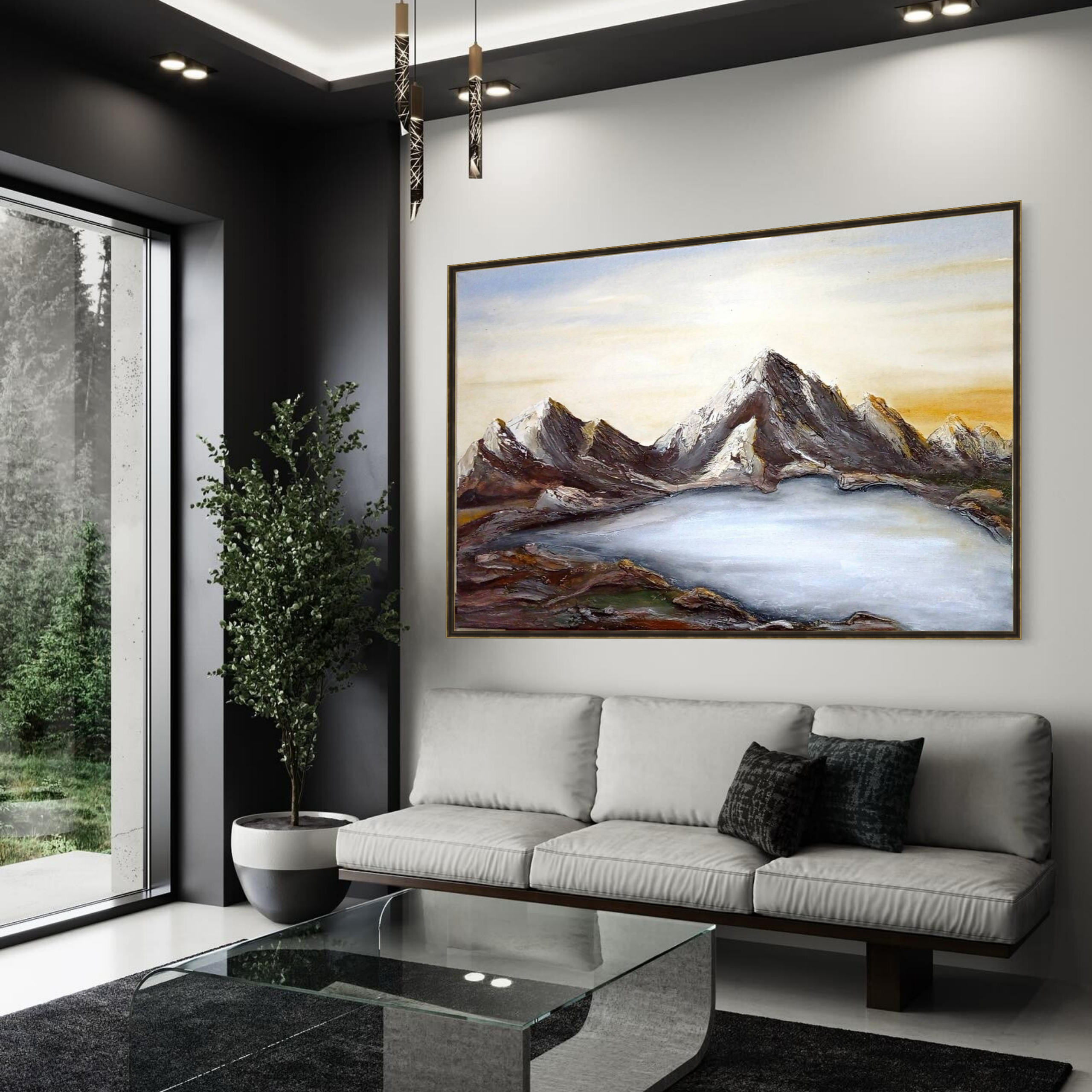 ОЗЕРО ЖАСЫЛКОЛЬ 18 500 р. Купить premium art, интерьерные картины в интернет-магазине MONA