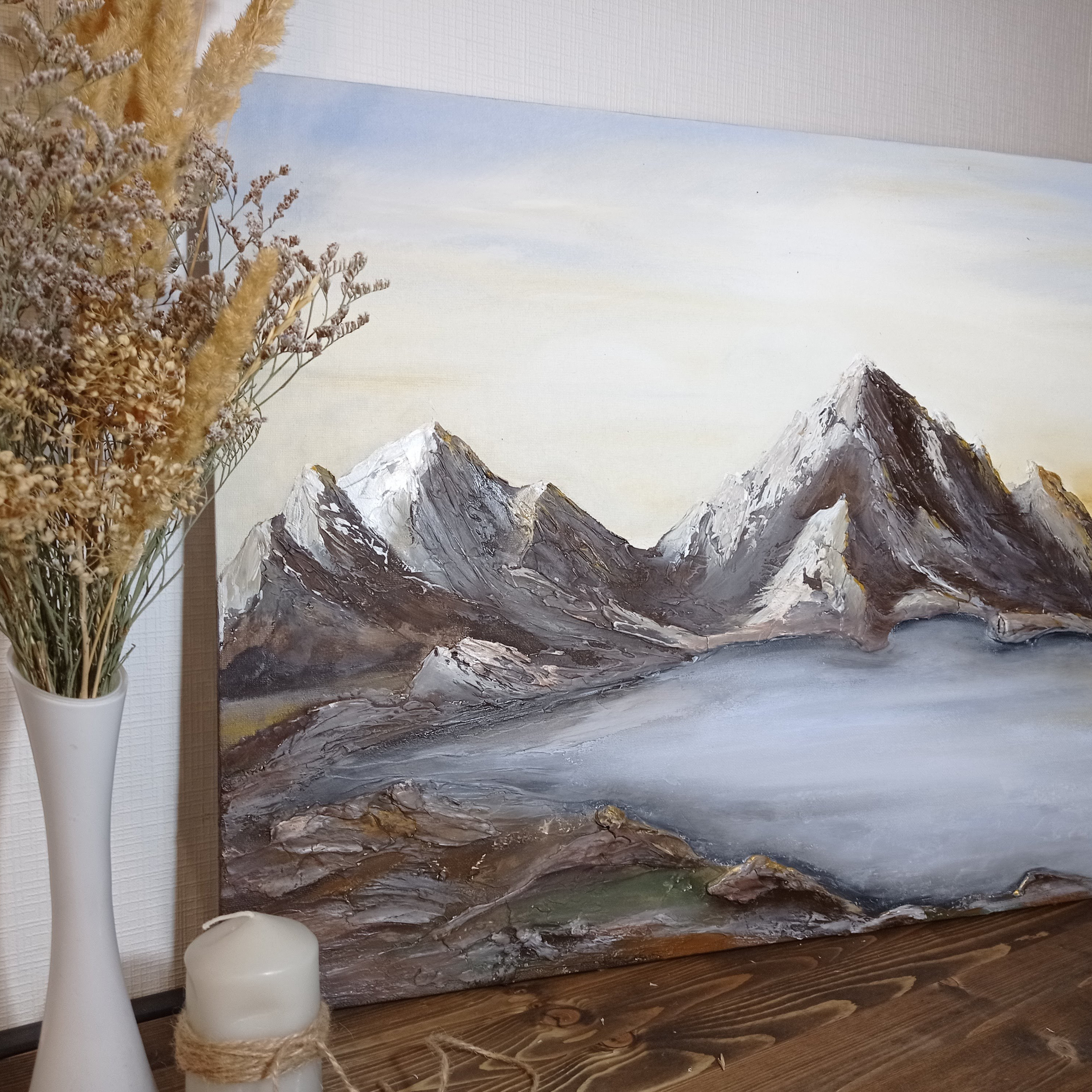 ОЗЕРО ЖАСЫЛКОЛЬ 18 500 р. Купить premium art, интерьерные картины в интернет-магазине MONA