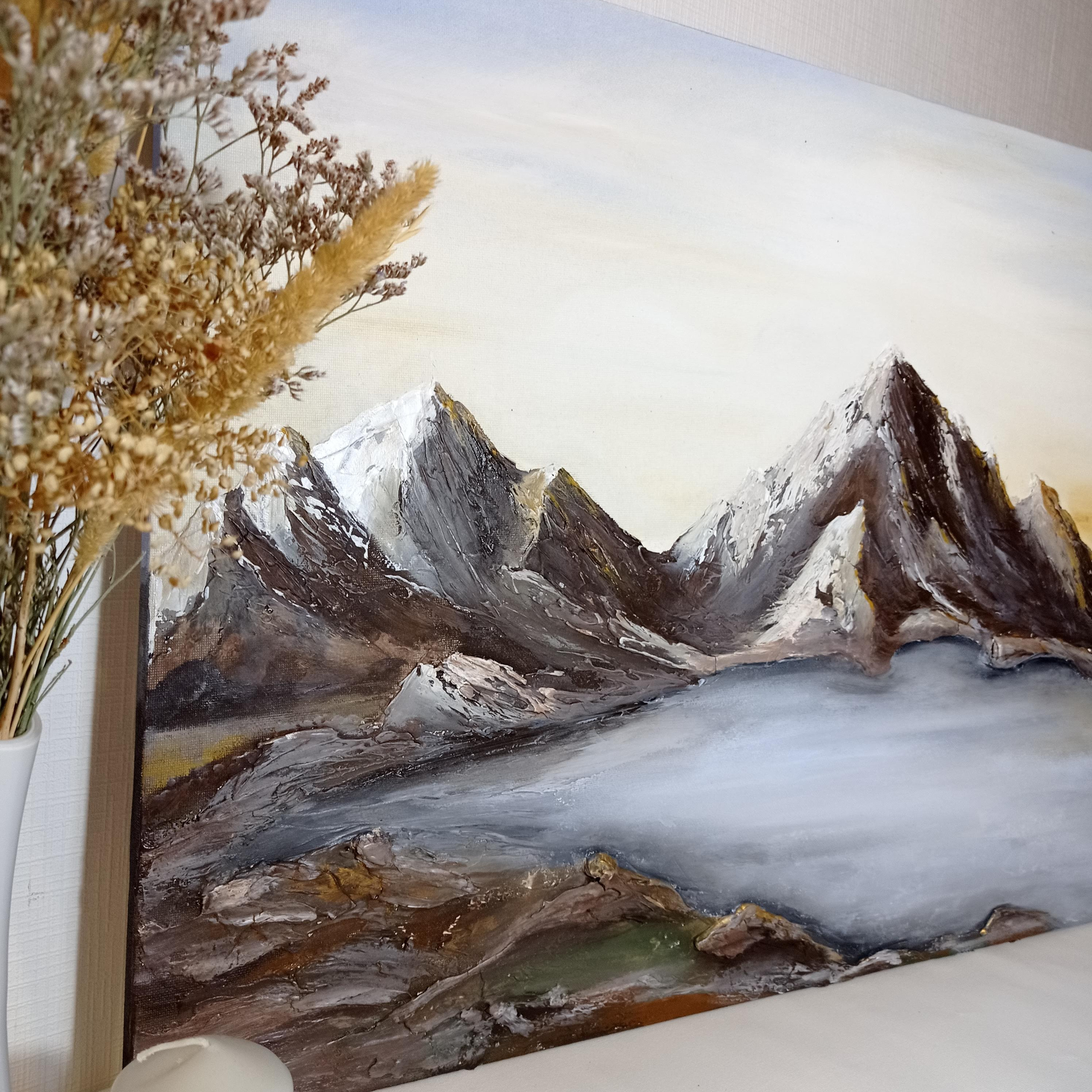 ОЗЕРО ЖАСЫЛКОЛЬ 18 500 р. Купить premium art, интерьерные картины в интернет-магазине MONA