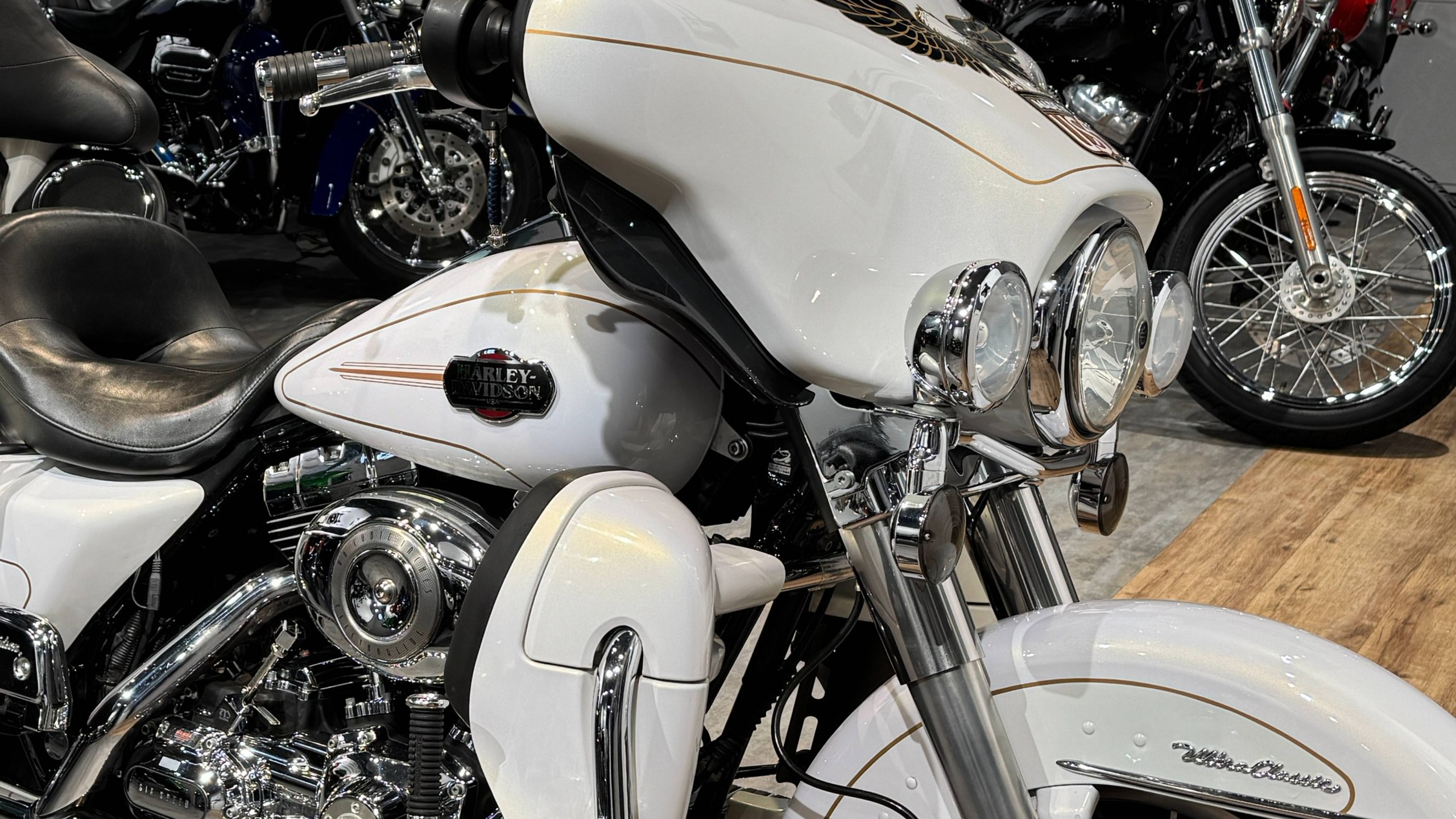 Harley Davidson Electra Glide Snow White (Mamba) (Touring) — купить мотоцикл. Hello Davidson, Москва. Только хорошие мотоциклы…