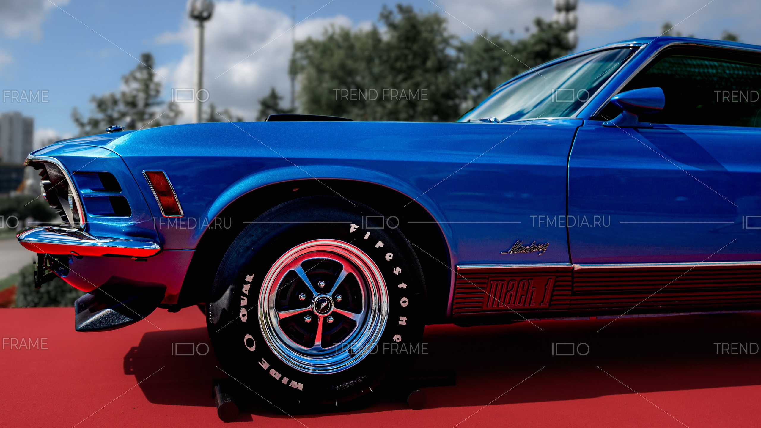 Ford Mustang Mach 1 — фотосъёмка авто на выставке ВДНХ 2025 (Москва)