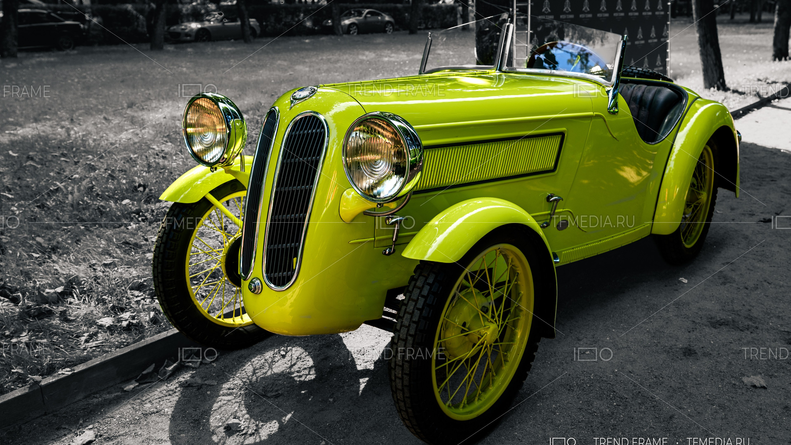 BMW 3/15 Roadster — фотосъёмка авто на автовыходных Архангельском (Москва)