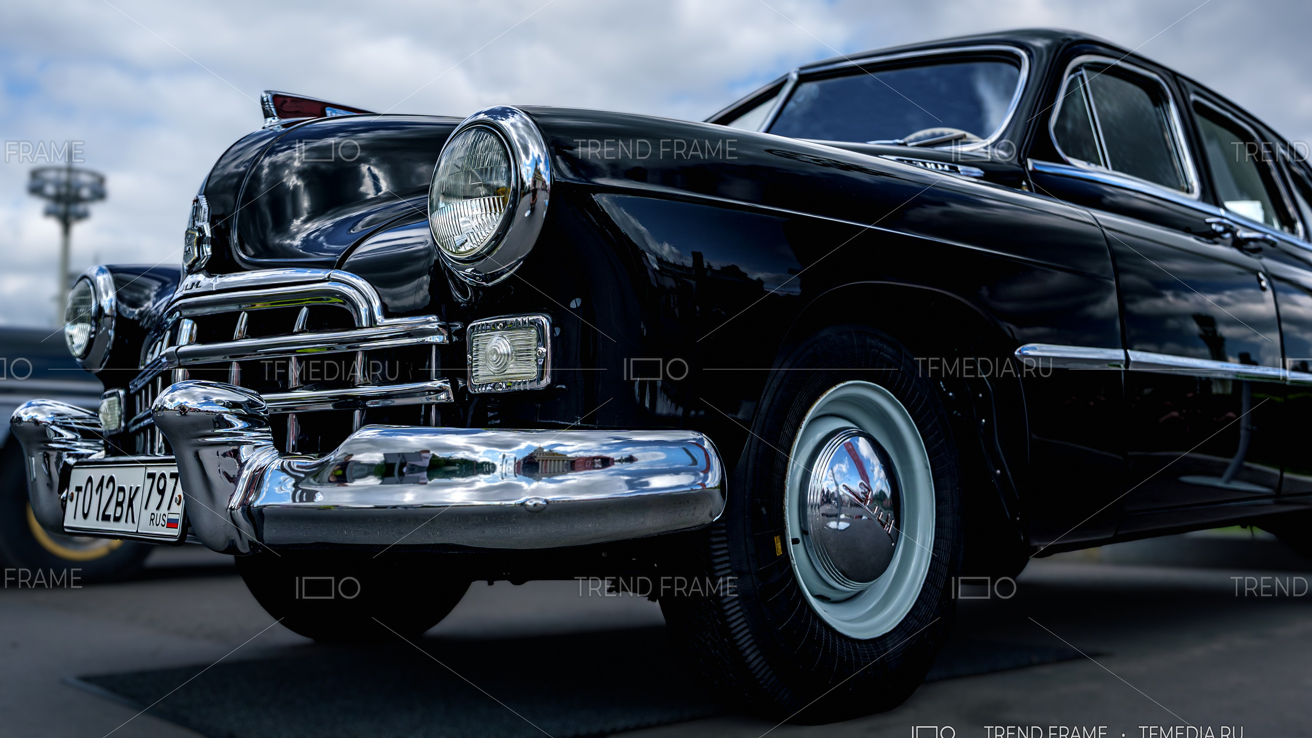 ГАЗ-12 ЗИМ — фотосъёмка авто на выставке ВДНХ 2025 (Москва)