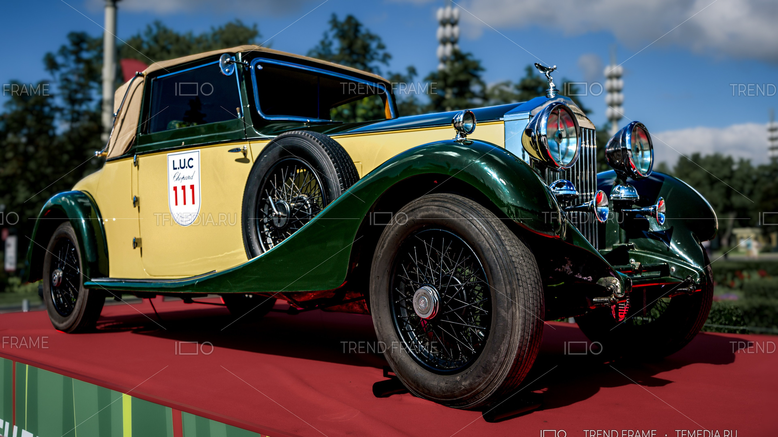 Rolls-Royce 20/25 HP — фотосъёмка авто на выставке ВДНХ 2025 (Москва)