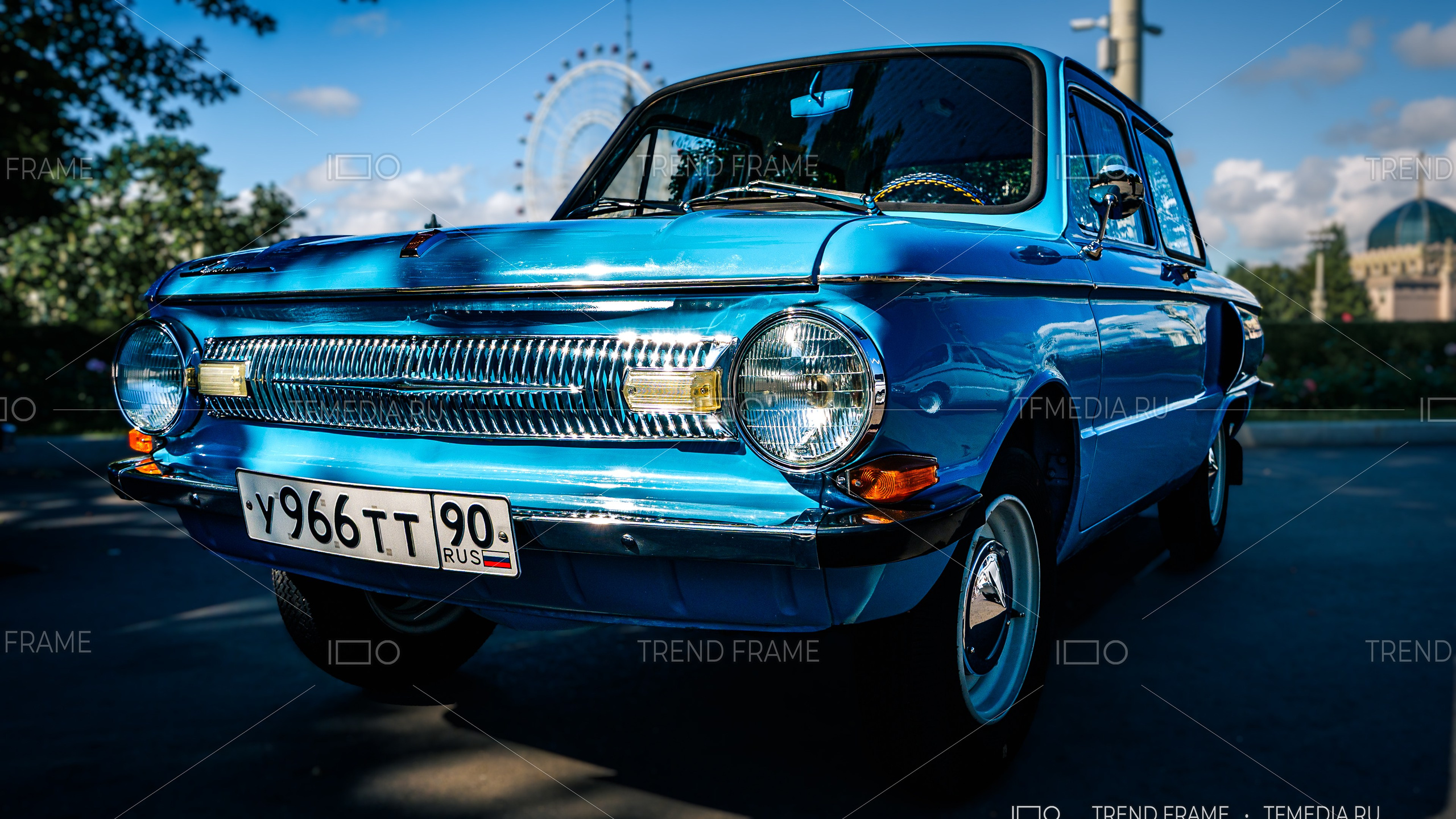 Запорожец — фотосъёмка авто на выставке ВДНХ 2025 (Москва)