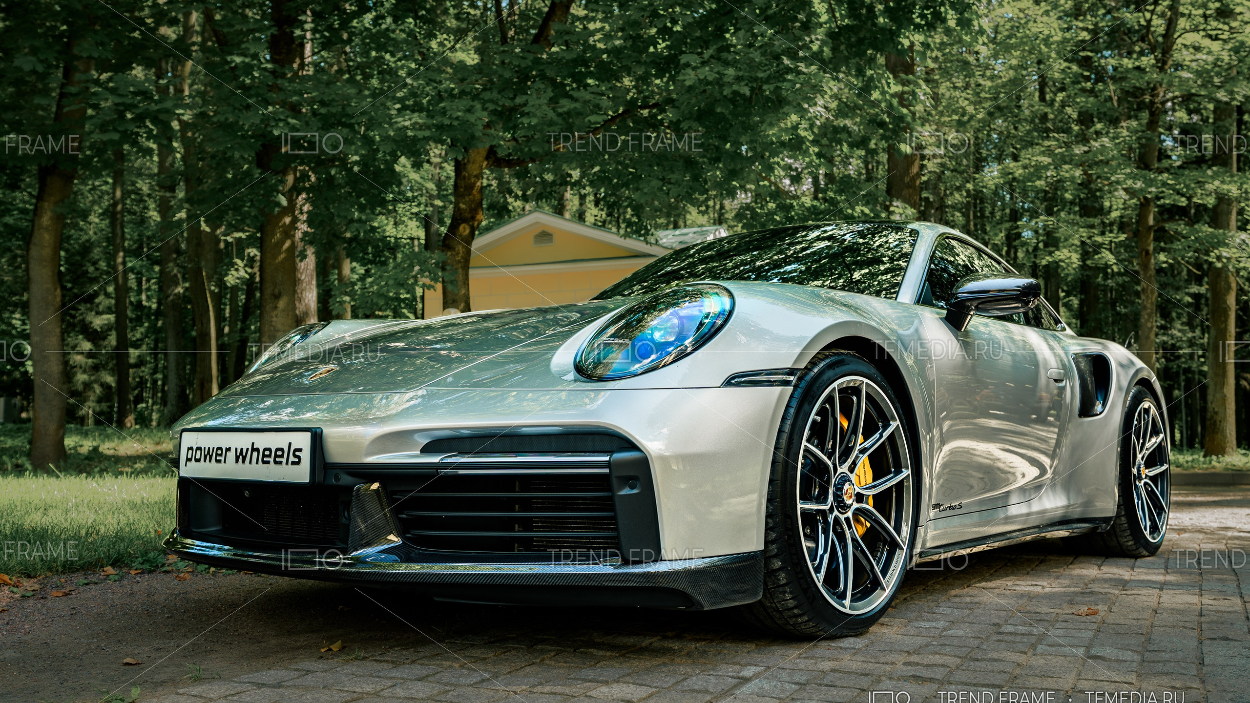 Porsche 911 Turbo S — фотосъёмка авто на «Автовыходных» в усадьбе Архангельское