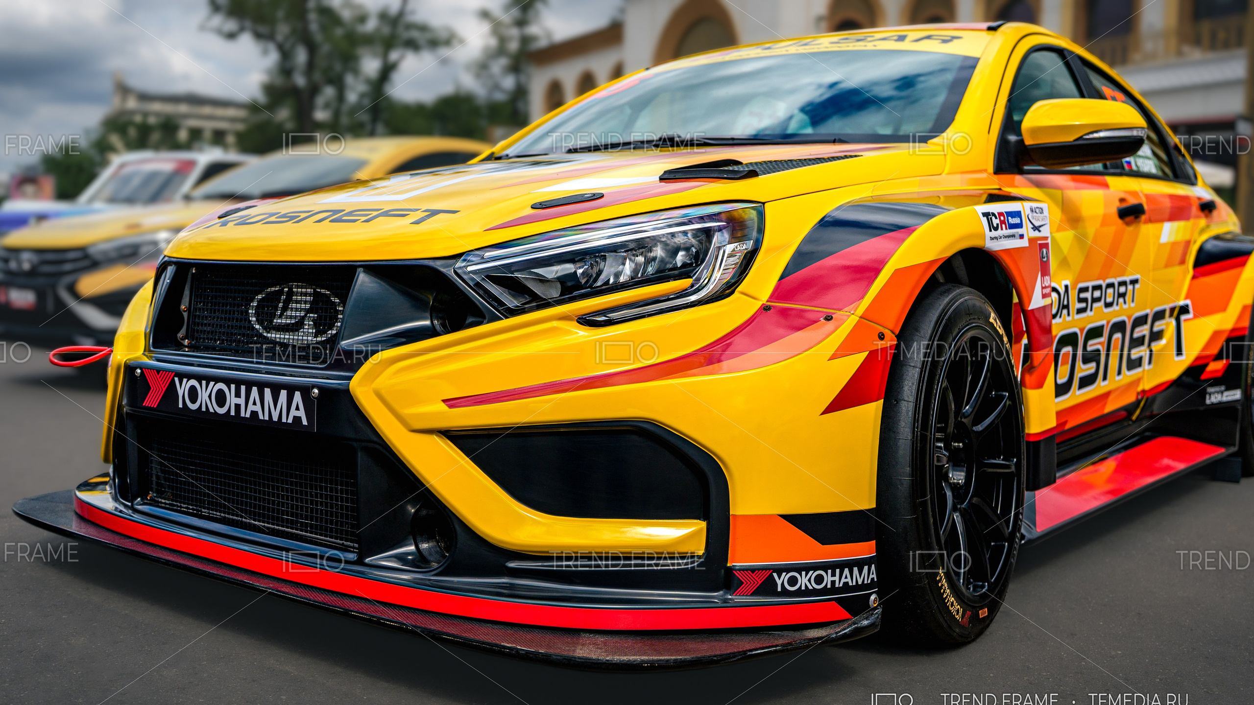 Lada Vesta Sport TCR — фотосъёмка авто на ВДНХ 2025 (Москва)