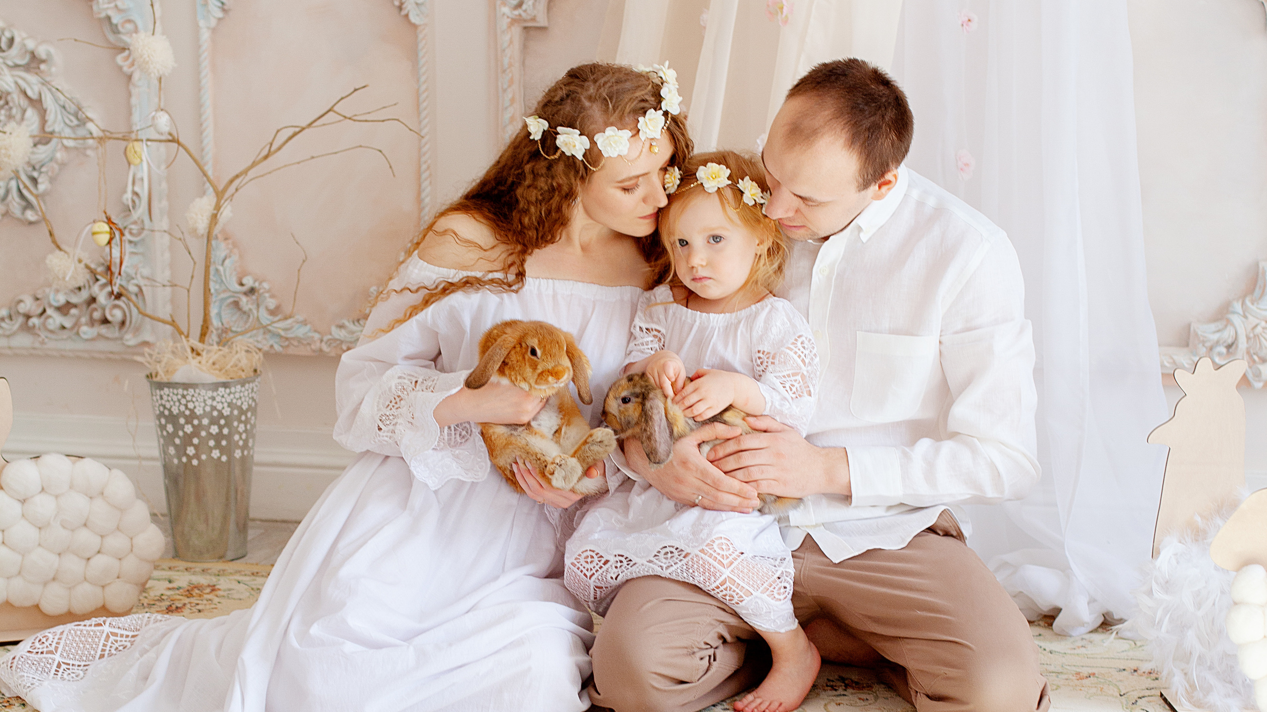 С кроликами