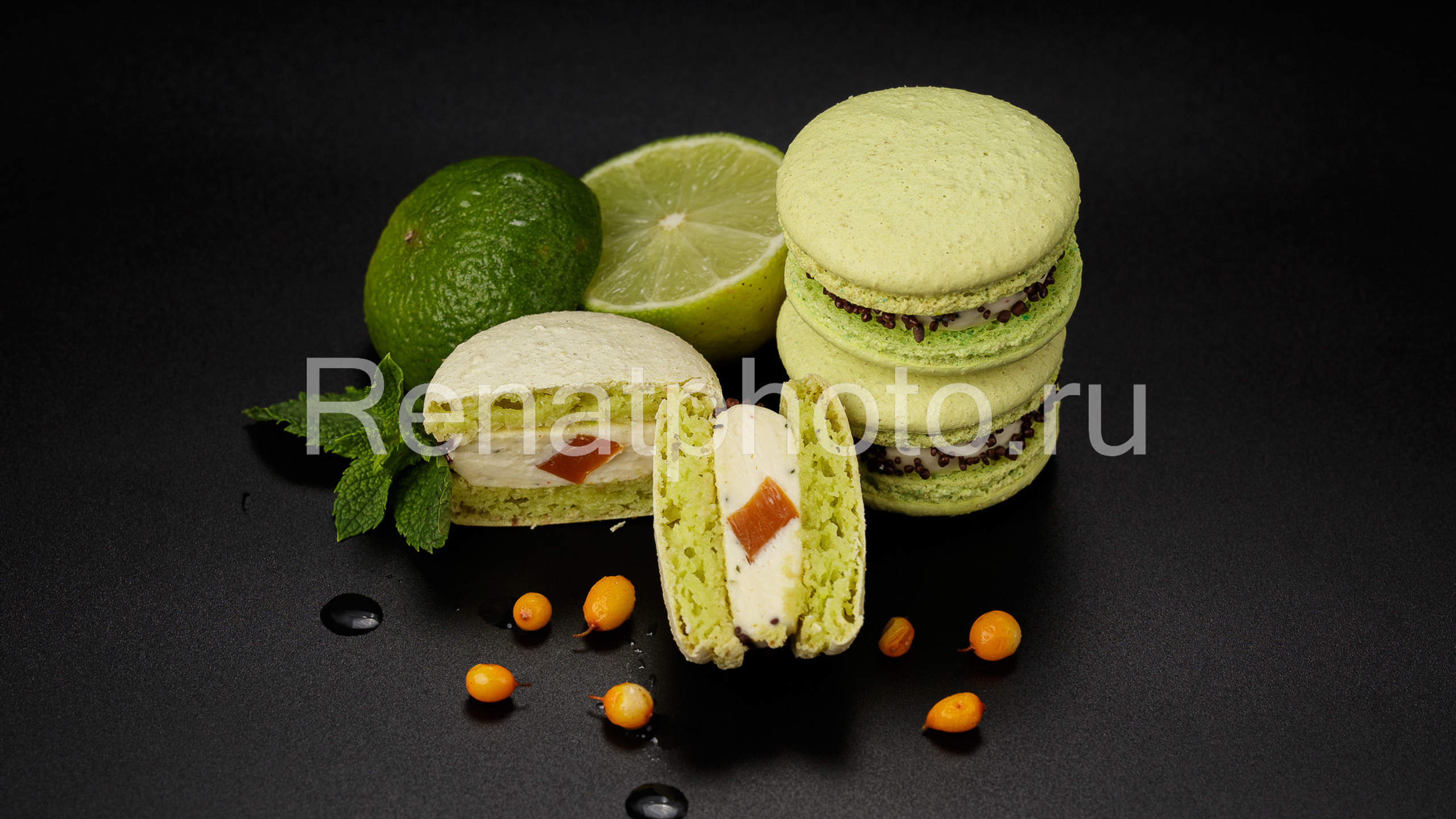 Фото для меню, кондитерский дом