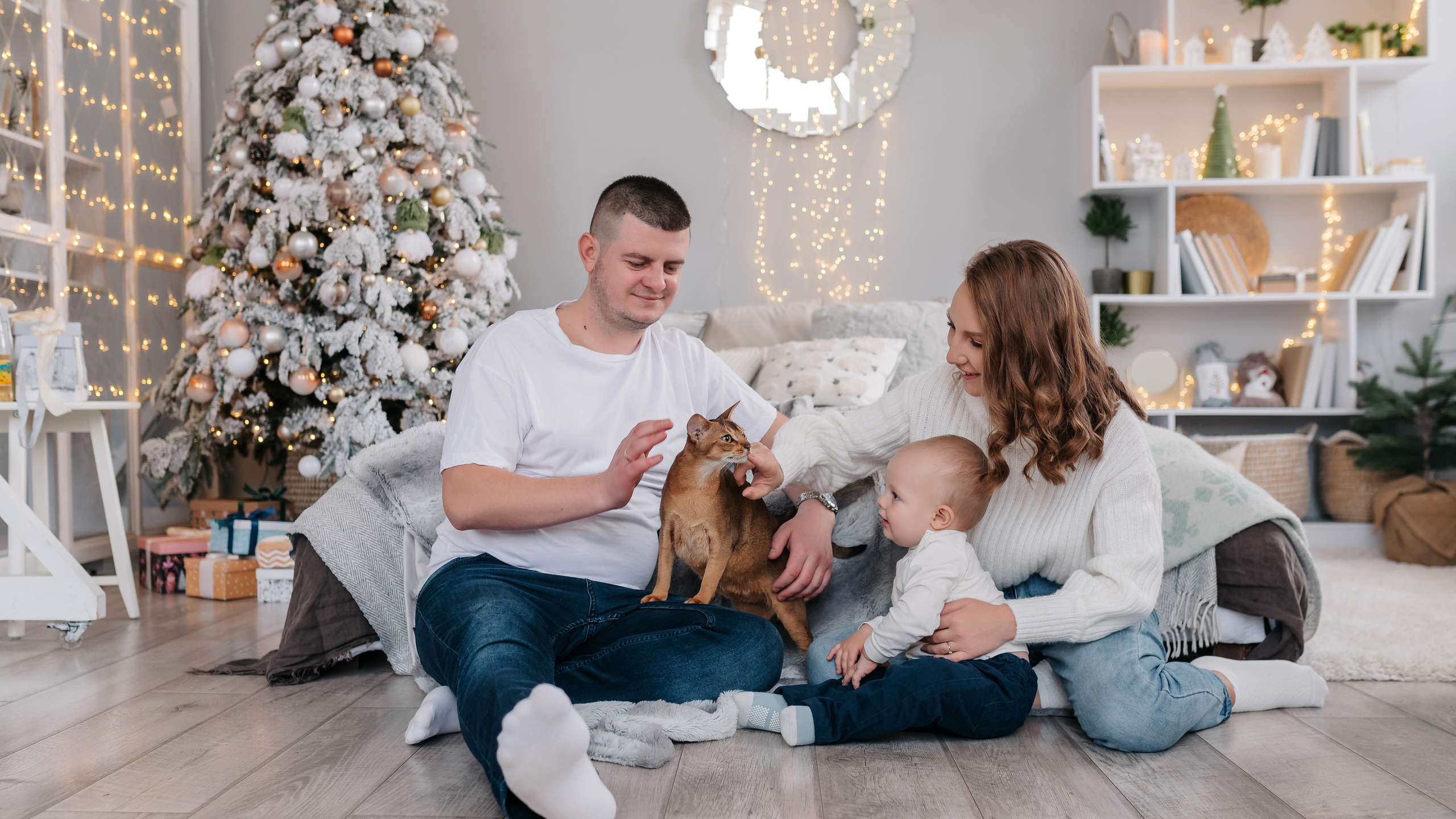 Семейная новогодняя съёмка 2022