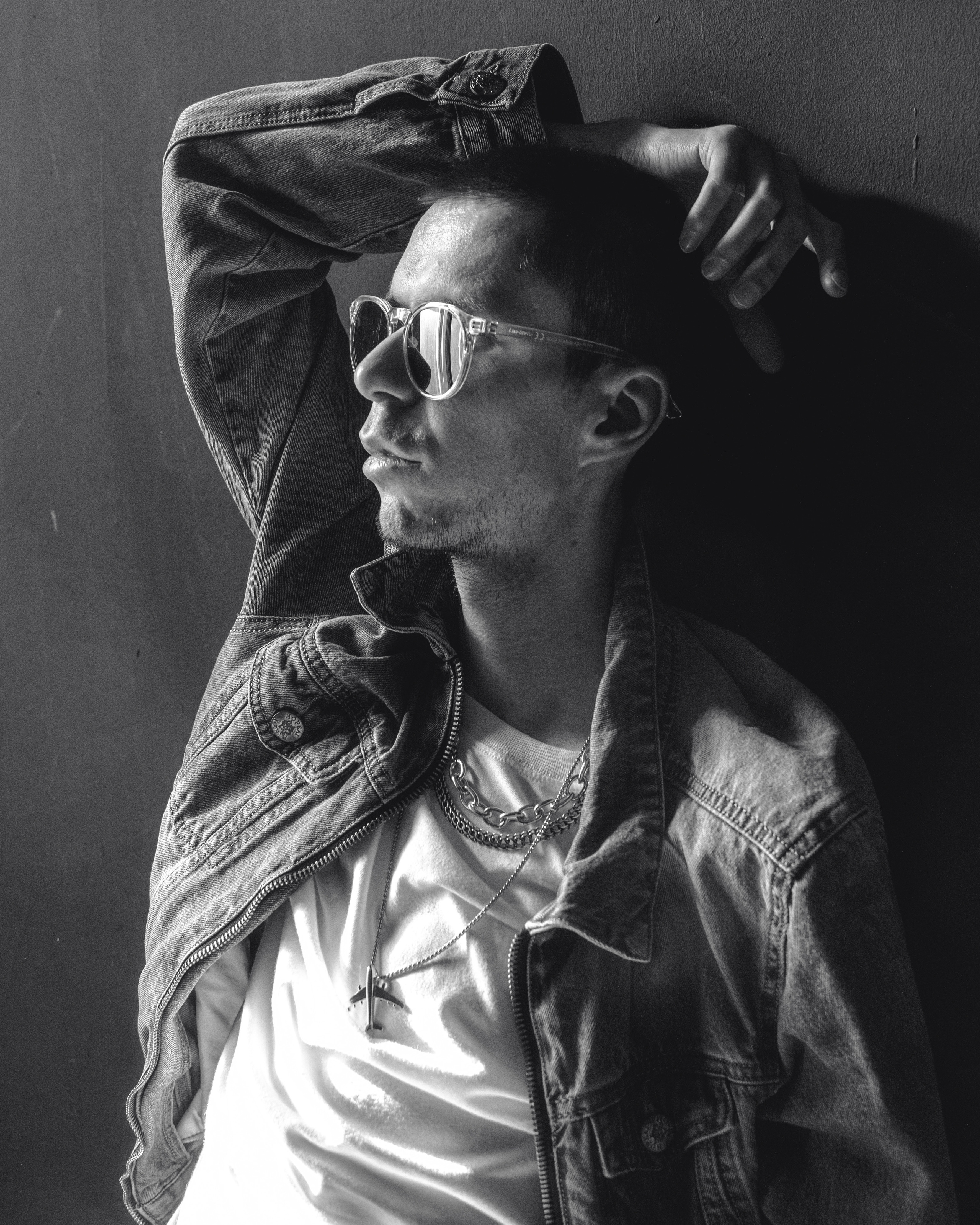 Семен. Фотосессия в черно-белом стиле