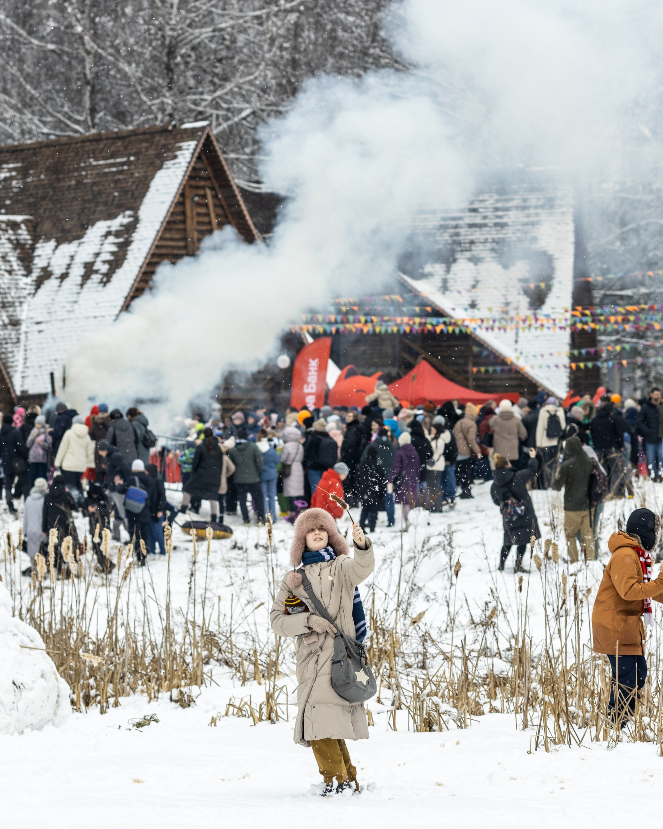 Фотосессия Масленицы в Берендеевке