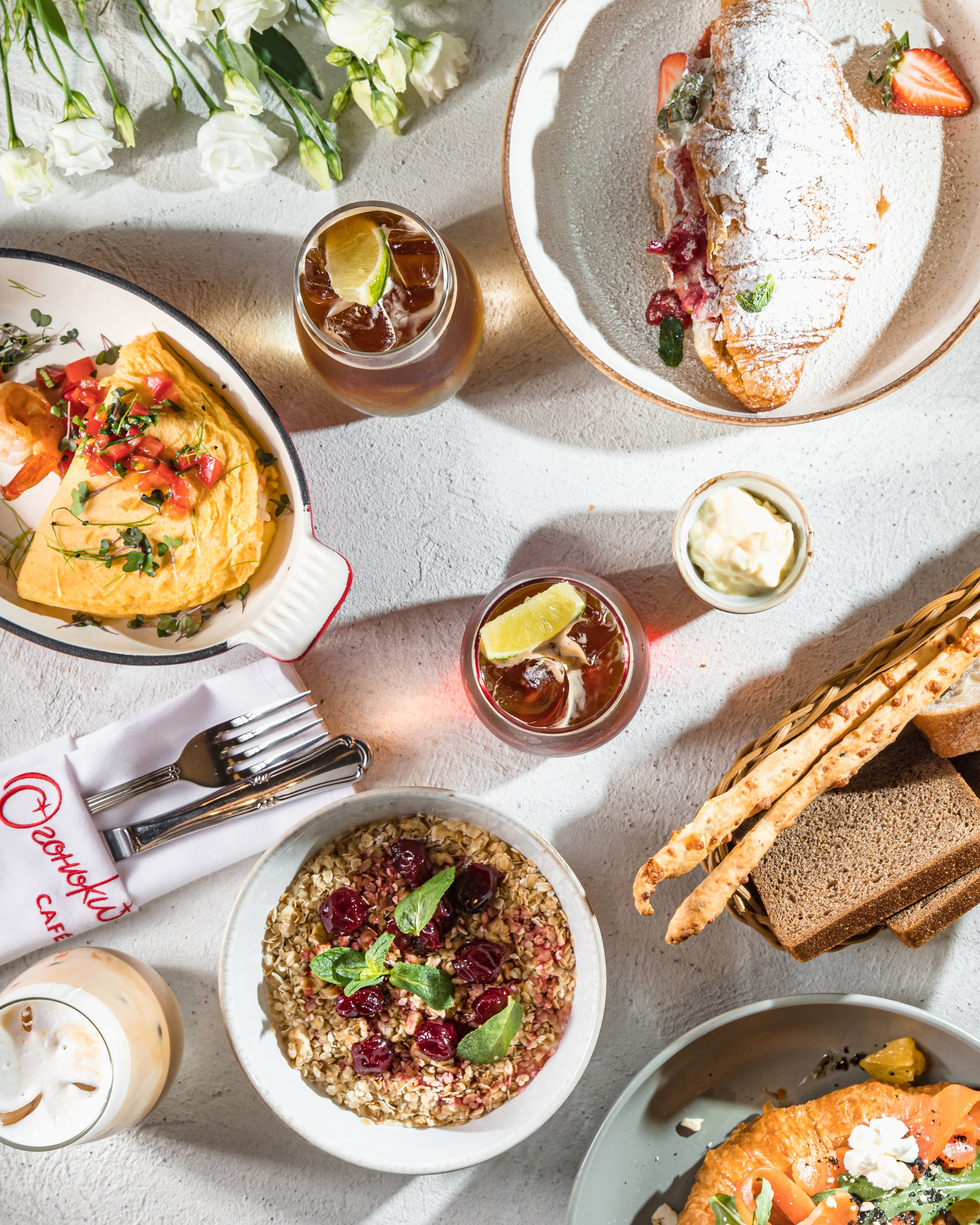 Съемка контента для ресторана Огоньки