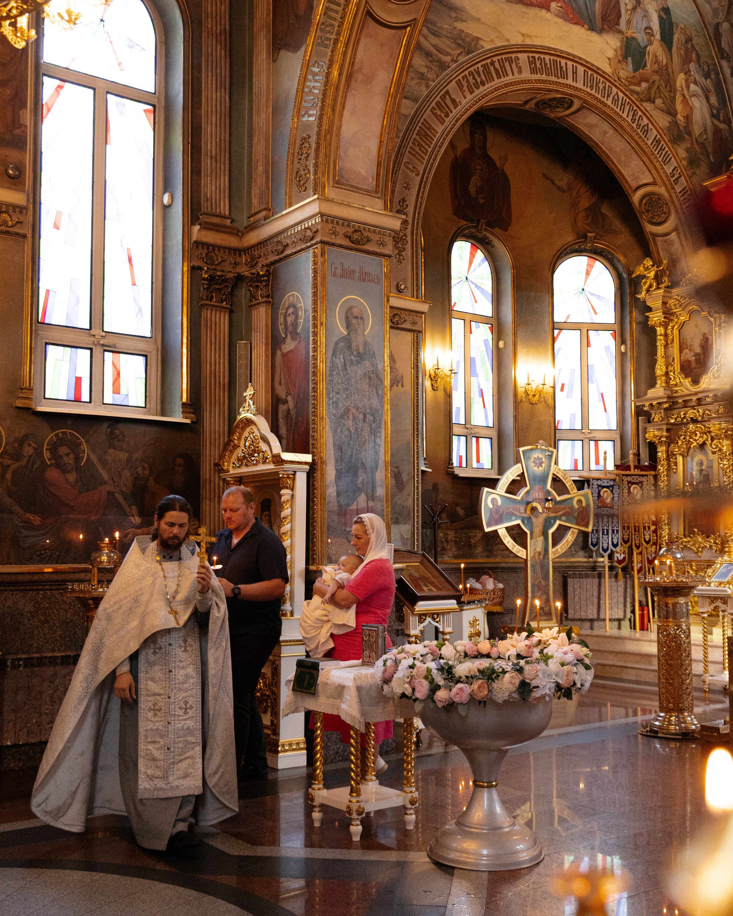 Крещение в Церкви иконы Божией Матери Целительницы