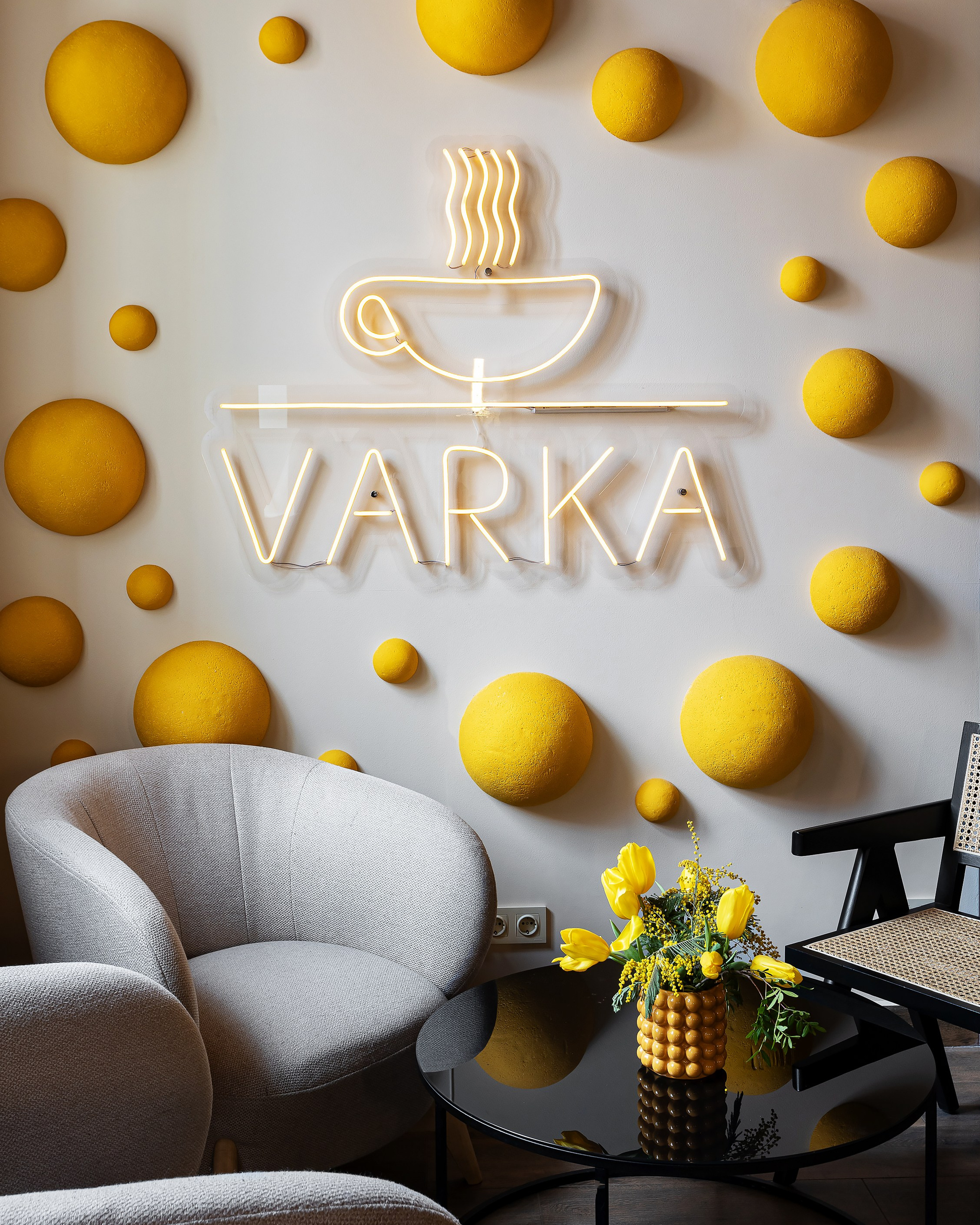 Кофейня «VARKA» Раковская. Дизайн: Екатерина Успенская