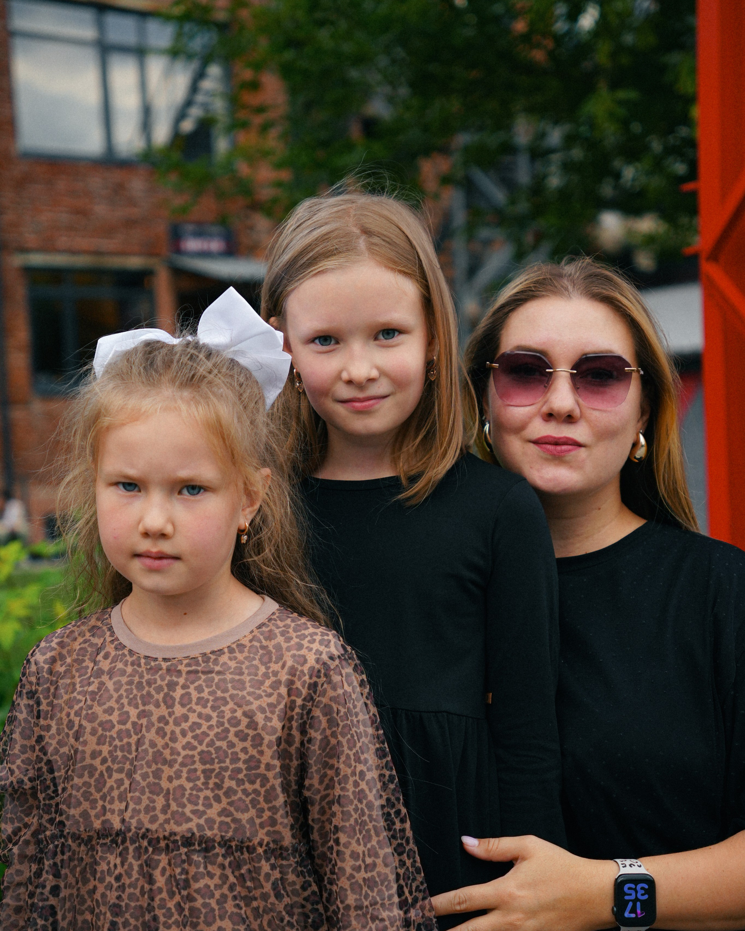 Анастасия и две лапочки дочки