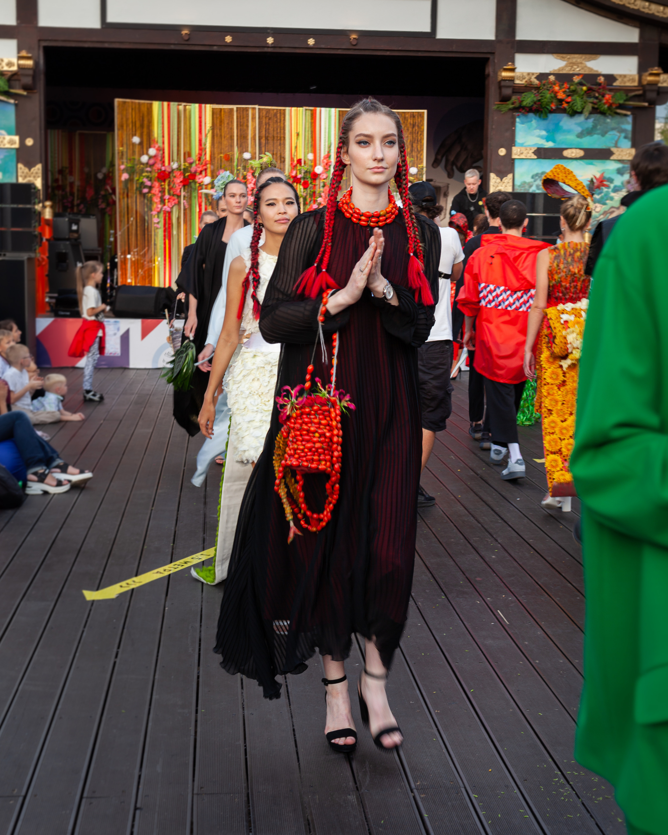 Artem Krivda and Silver’s show runway