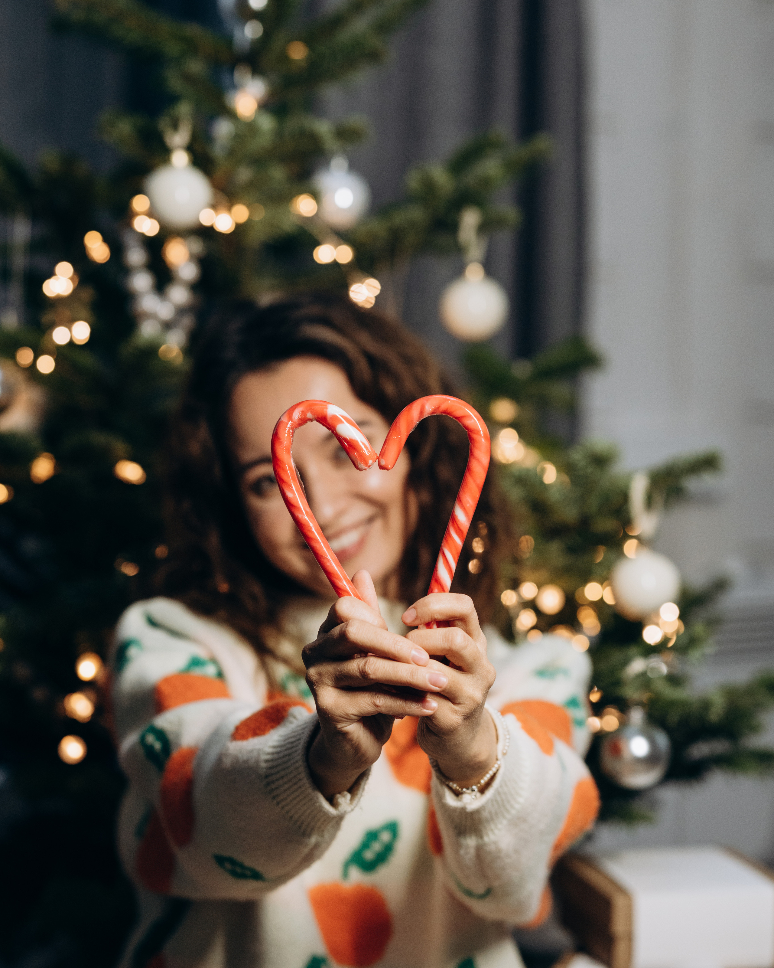 Новогодняя съемка для бренда натуральной косметики AMAIA