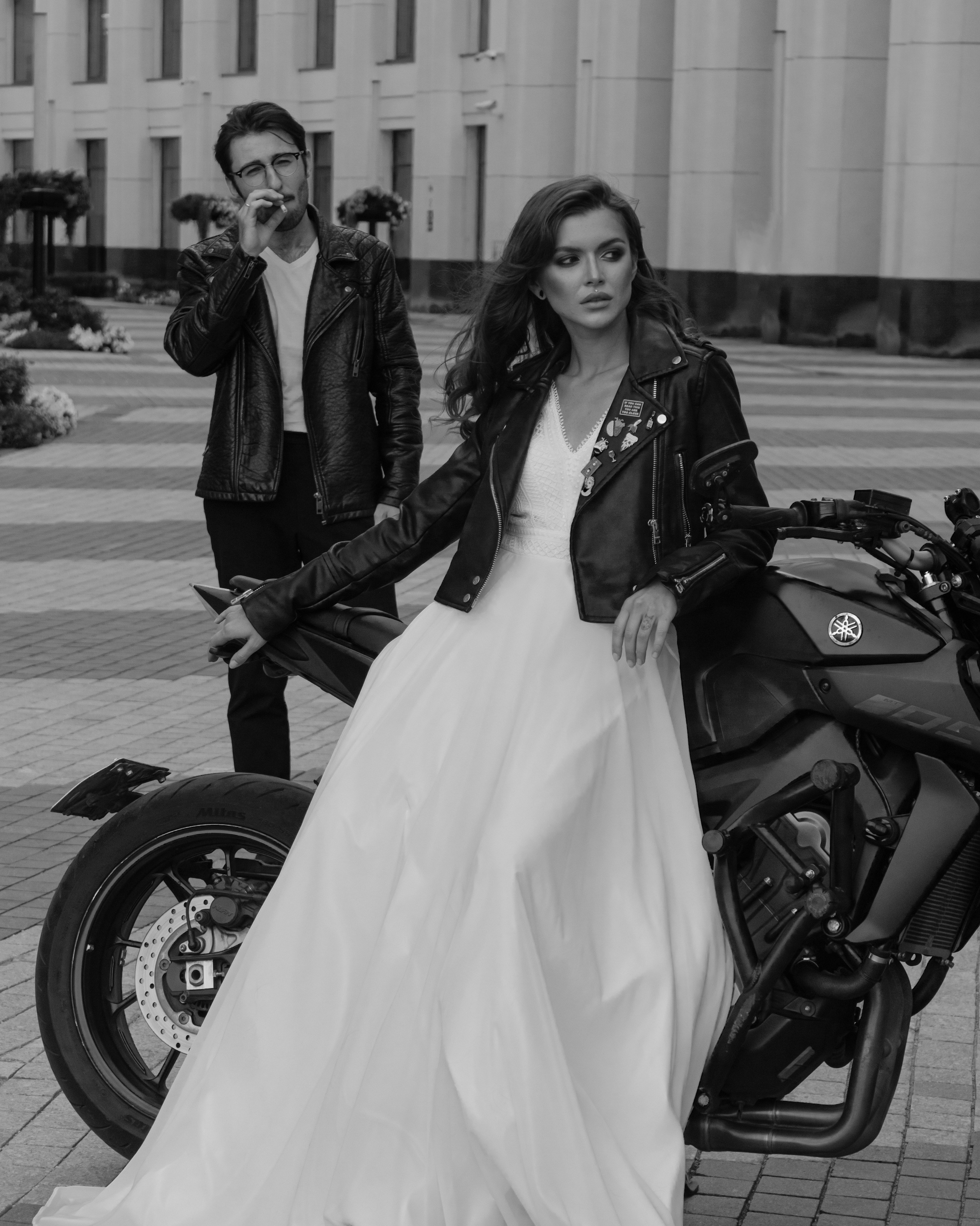 Москва свадебная прогулка в БЦ Аквамарин