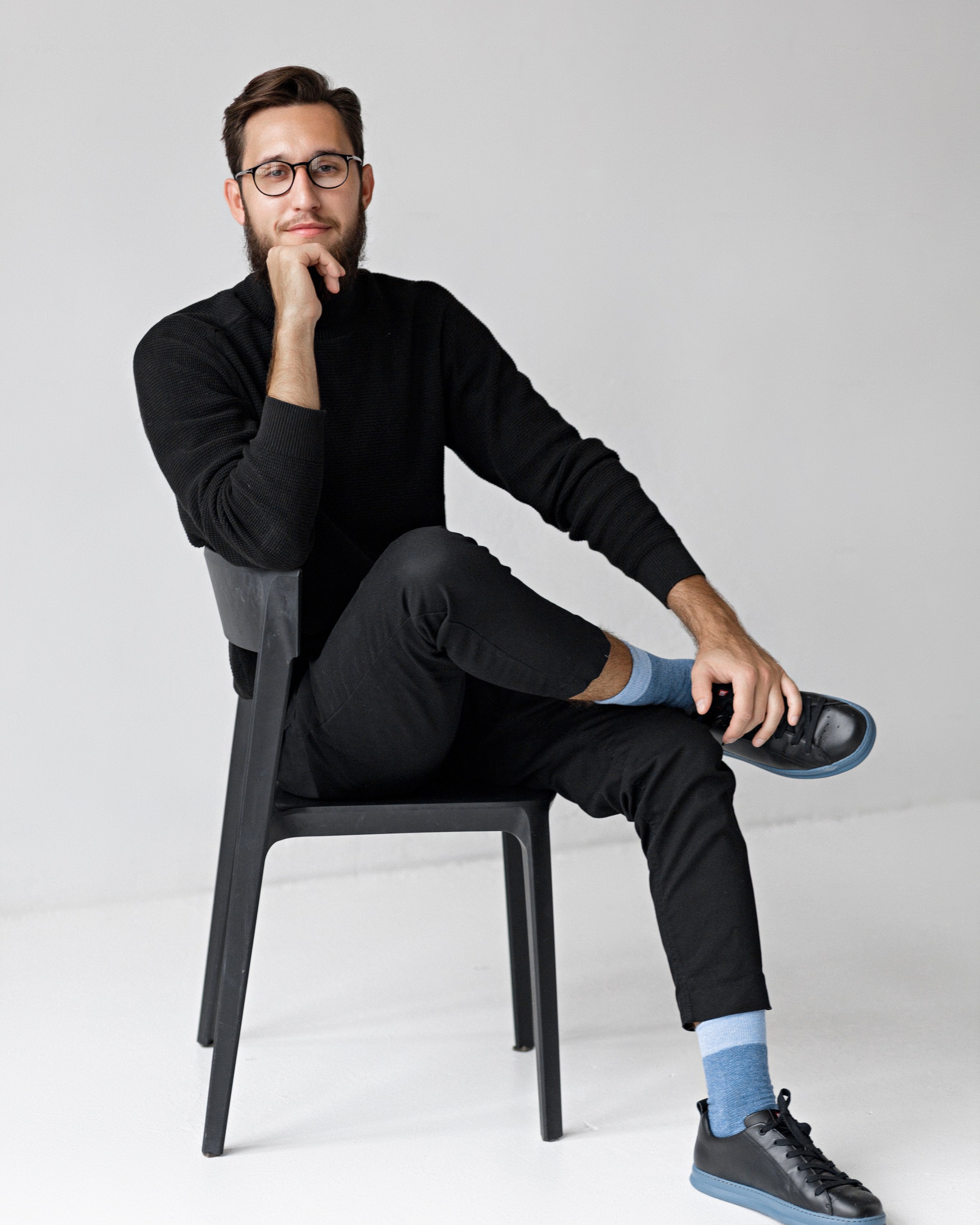 Мужская фотосессия для соцсетей