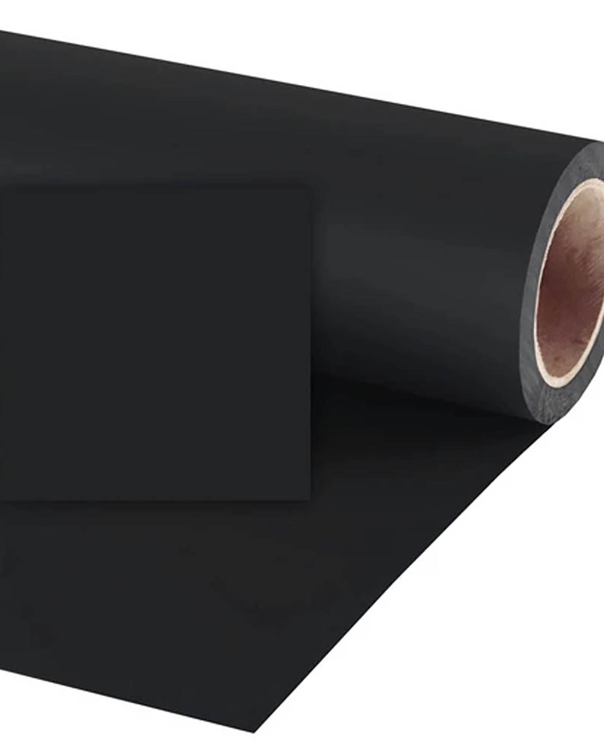 Фон бумажный Черный Raylab 009 Black 2,72×11 м