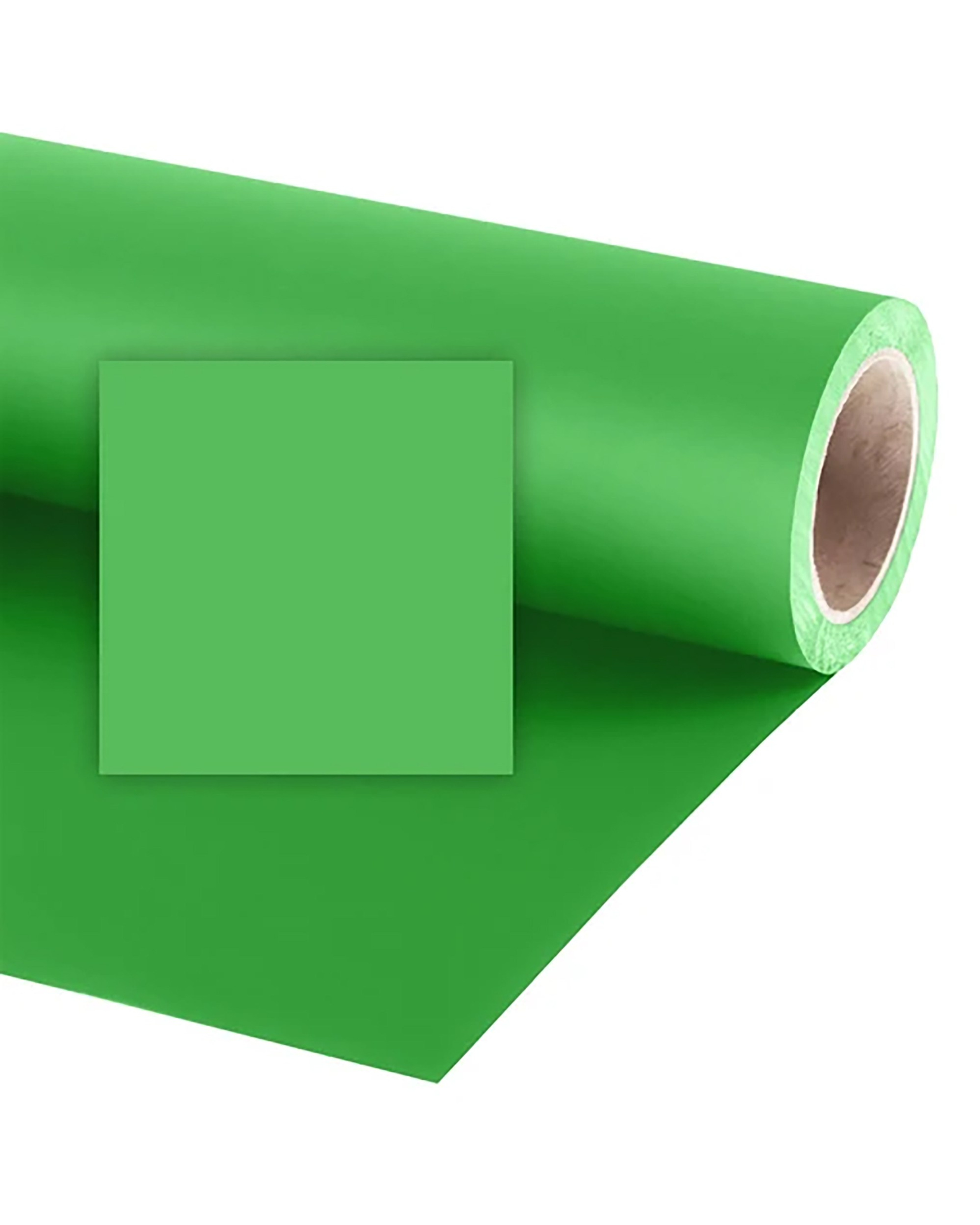 Фон бумажный Raylab 010 Green хромакей зеленый 2,72×11 м