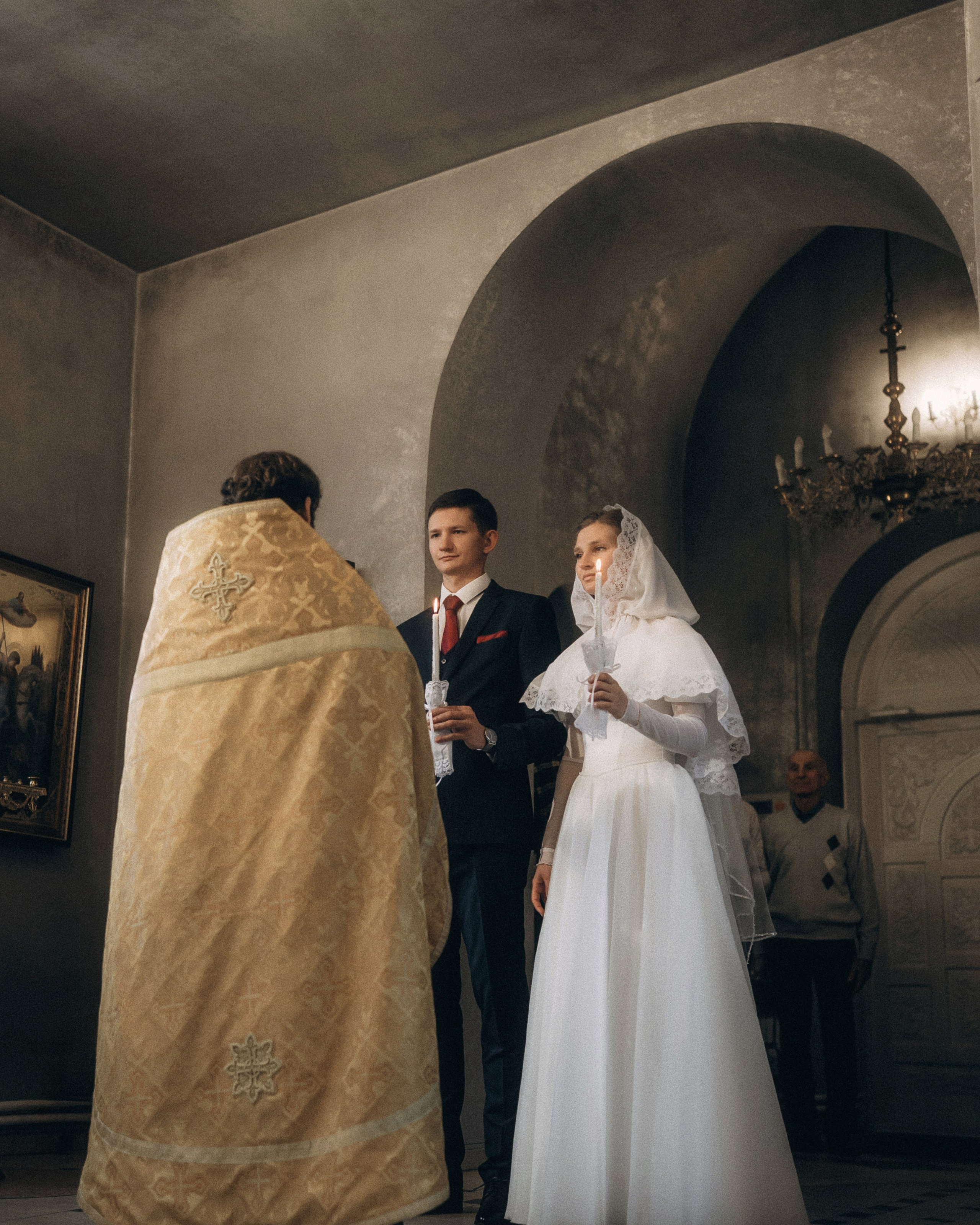 Венчание Дмитрия и Татьяны в храме Пантелеимона Целителя