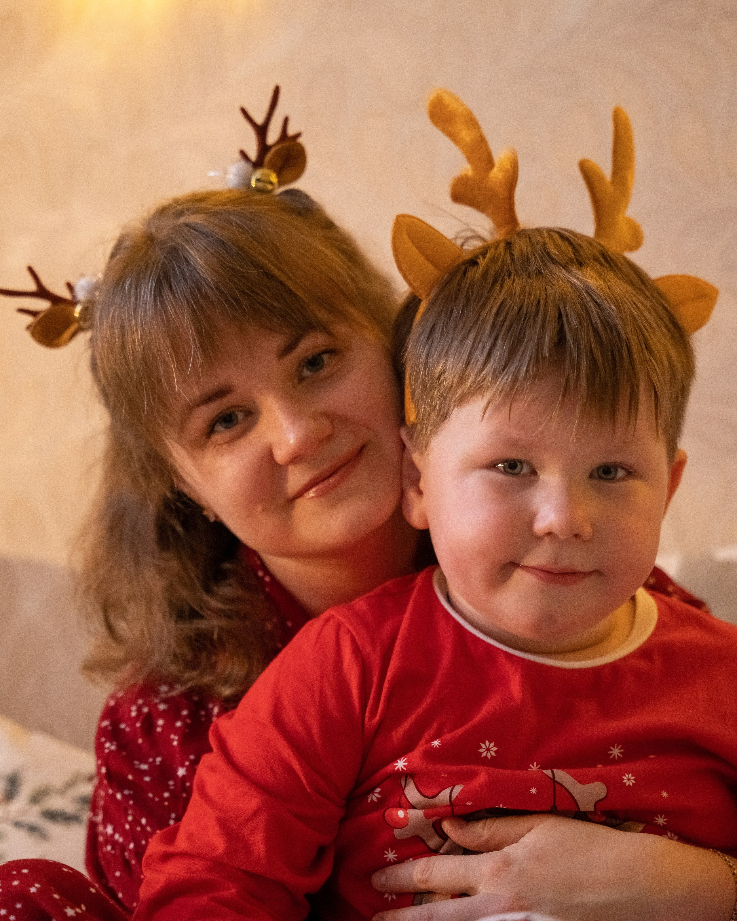 Мама Саша и её Клим. Домашние автопортреты