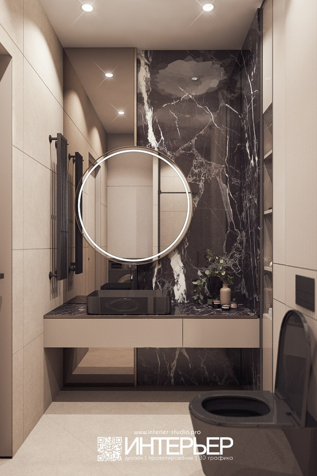 Дизайн-проект дома Тамирлана. Зона Гостиной, Кухни, Прихожей. Дизайн интерьера, 3D визуализация и 3D моделирование. Создание проектов и чертежей. КМВ: Кисловодск, Пятигорск, Ессентуки и удаленно