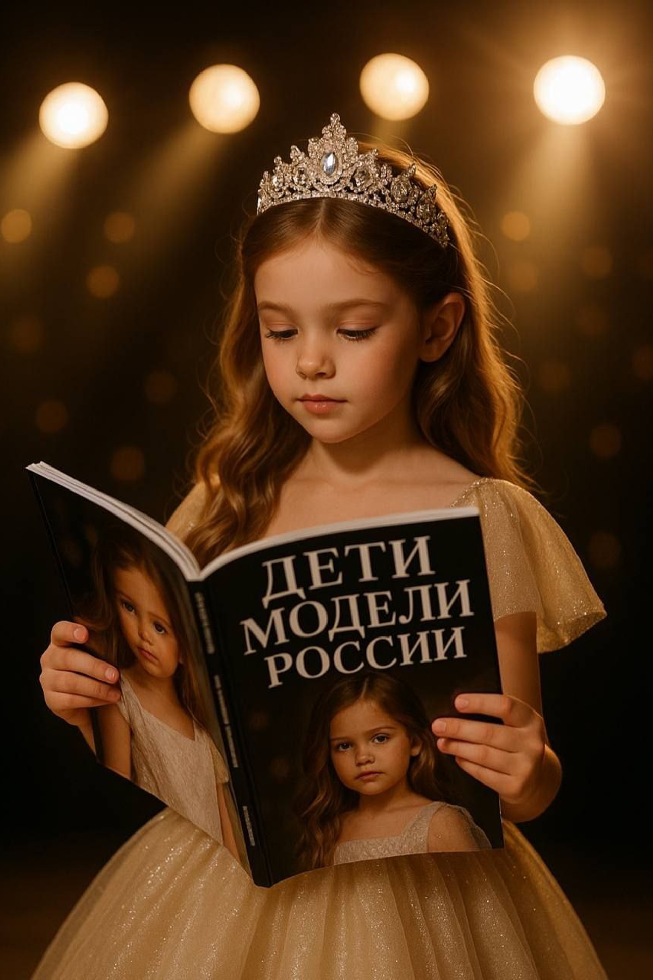 Детские показы мод. Дети Модели России