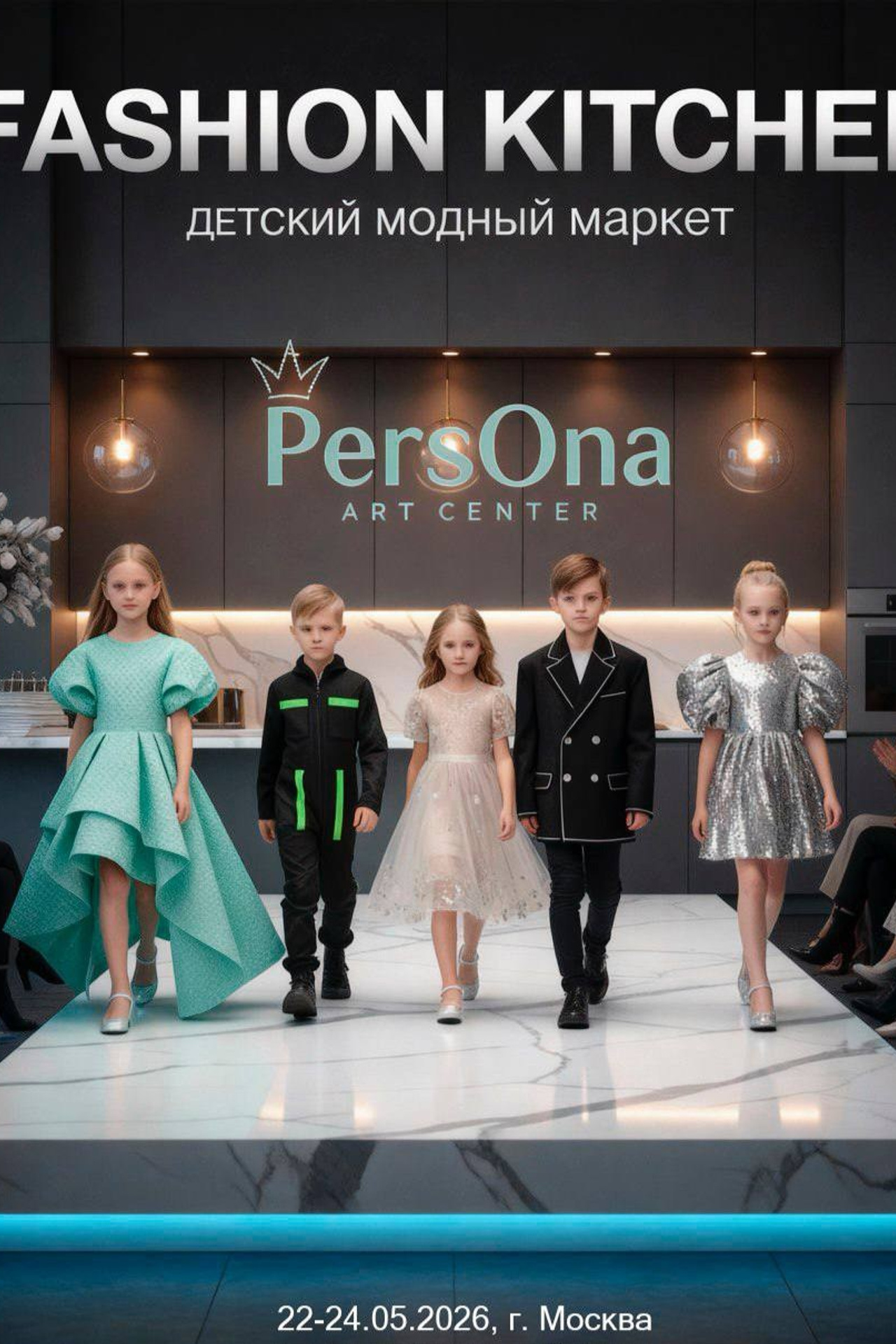 Детские показы мод. Дети Модели России