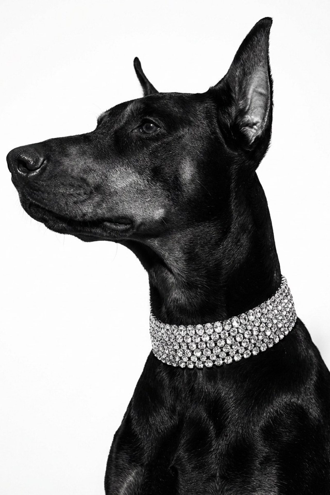 Двое — AI-эдиториал с доберманом | jl.art.ai.lab. Анна Карчмит — AI-художник. Эдиториал, нейрофотосессия и контент для fashion и beauty брендов