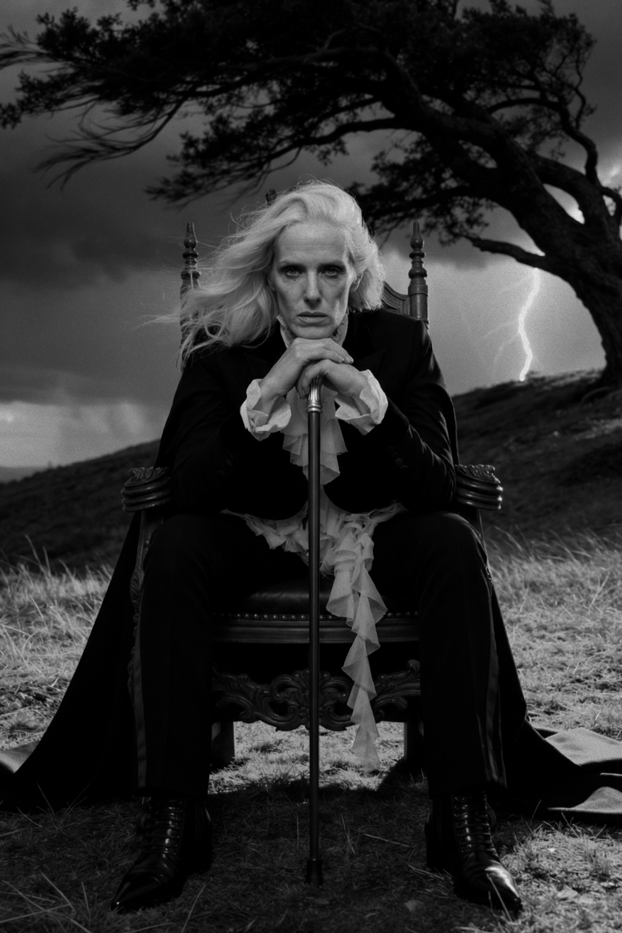 Storm Rider — AI-эдиториал в стиле McQueen | jl.art.ai.lab. Анна Карчмит — AI-художник. Эдиториал, нейрофотосессия и контент для fashion и beauty брендов