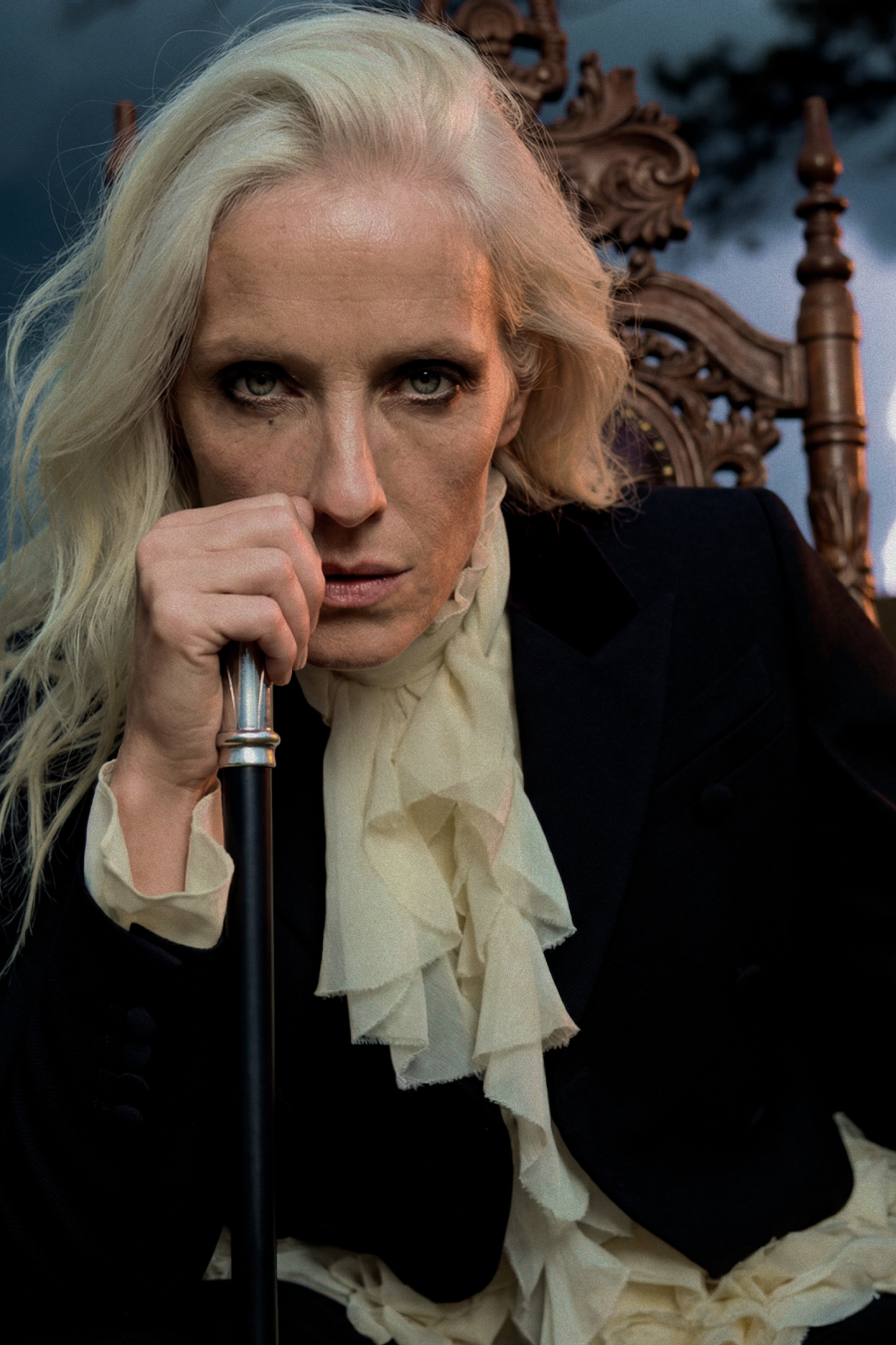 Storm Rider — AI-эдиториал в стиле McQueen | jl.art.ai.lab. Анна Карчмит — AI-художник. Эдиториал, нейрофотосессия и контент для fashion и beauty брендов