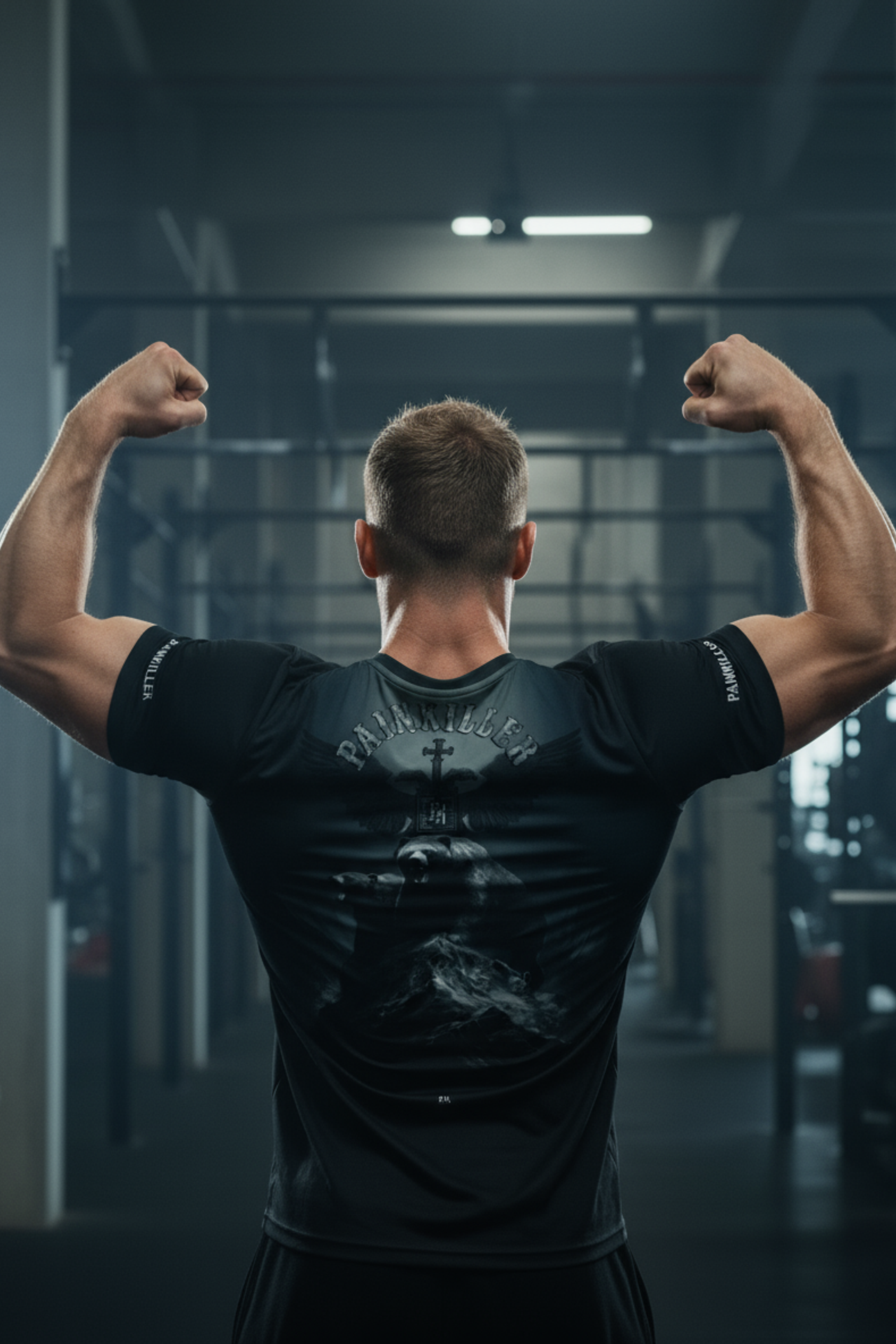 Painkiller — AI визуализация спортивной одежды до производства | jl.art.ai.lab. Анна Карчмит — AI-художник. Эдиториал, нейрофотосессия и контент для fashion и beauty брендов