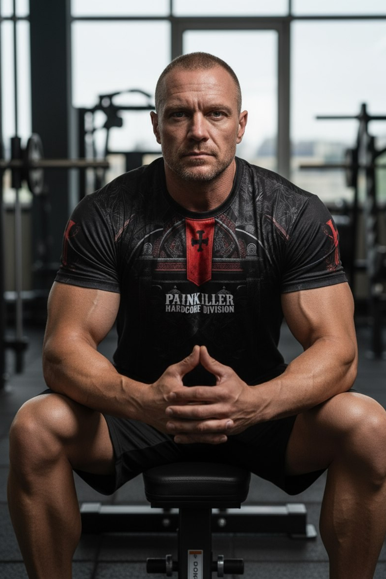 Painkiller — AI визуализация спортивной одежды до производства | jl.art.ai.lab. Анна Карчмит — AI-художник. Эдиториал, нейрофотосессия и контент для fashion и beauty брендов