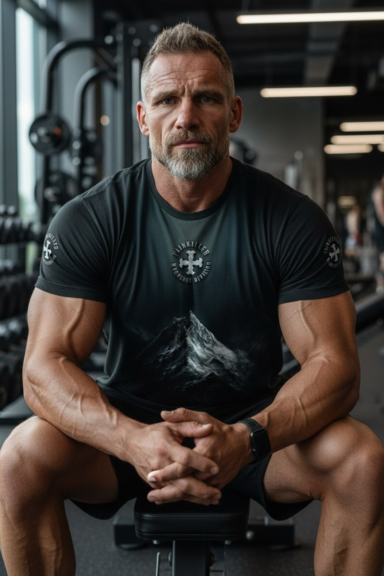 Painkiller — AI визуализация спортивной одежды до производства | jl.art.ai.lab. Анна Карчмит — AI-художник. Эдиториал, нейрофотосессия и контент для fashion и beauty брендов