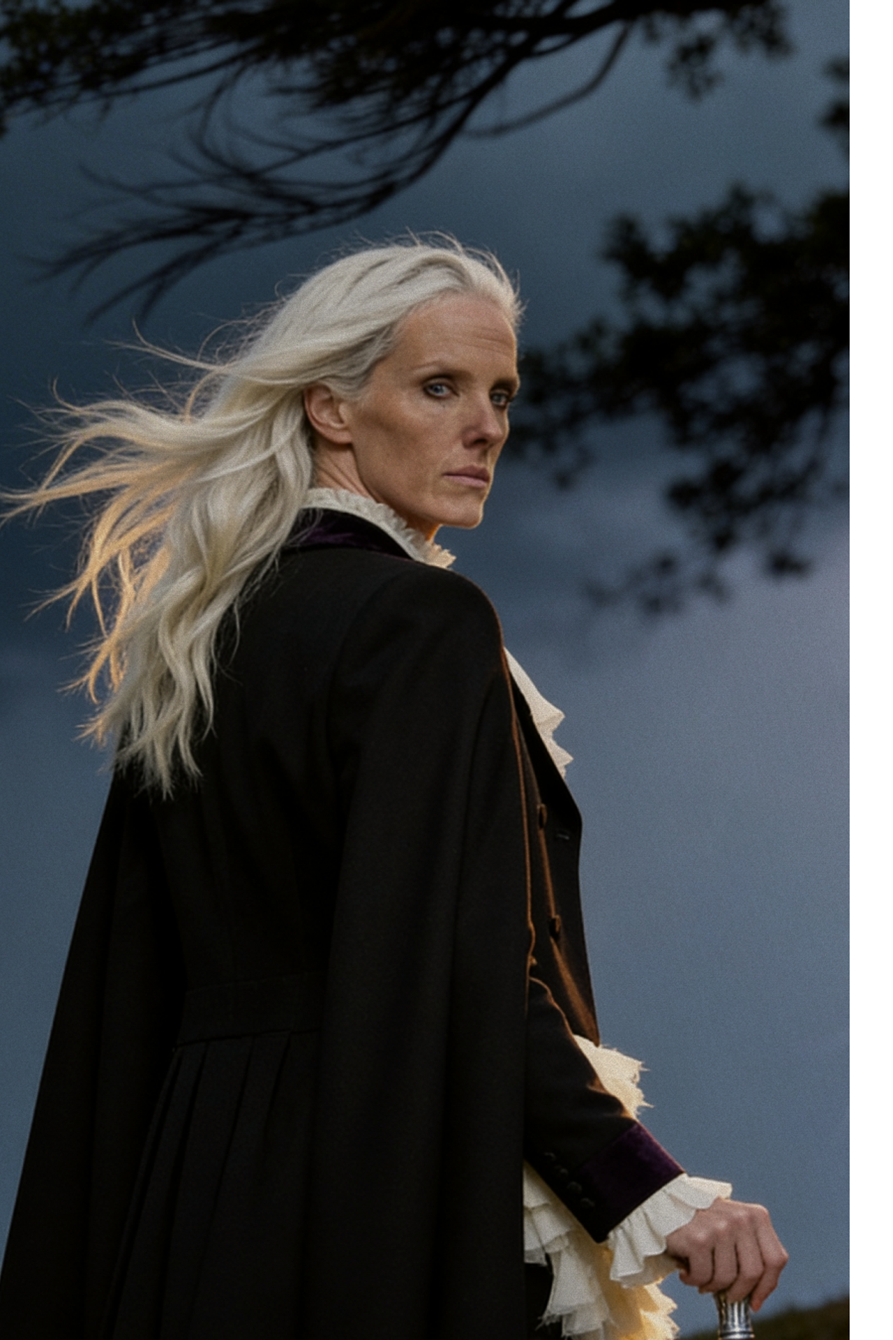 Storm Rider — AI-эдиториал в стиле McQueen | jl.art.ai.lab. Анна Карчмит — AI-художник. Эдиториал, нейрофотосессия и контент для fashion и beauty брендов