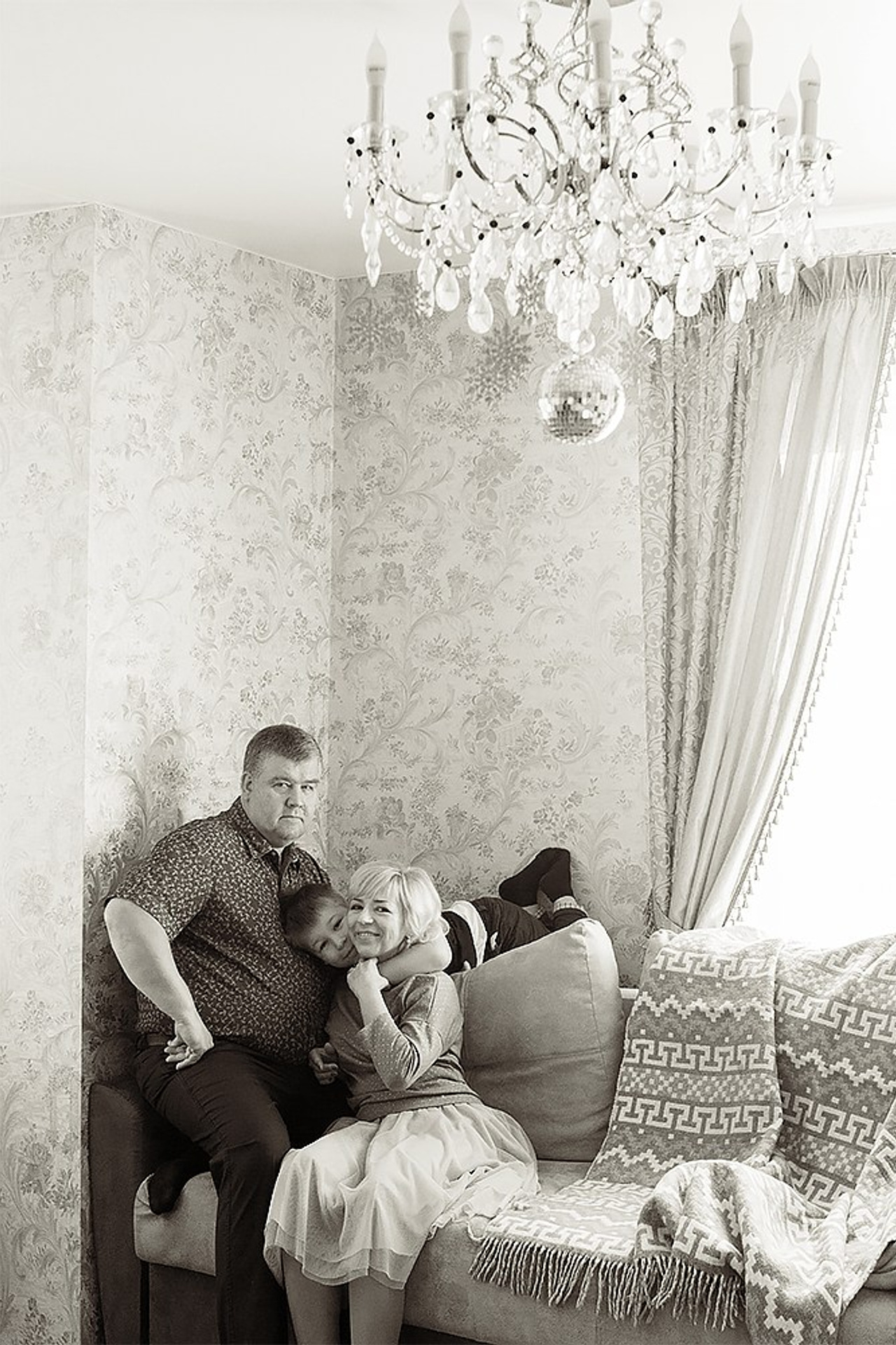 Домашняя зимняя фотосессия