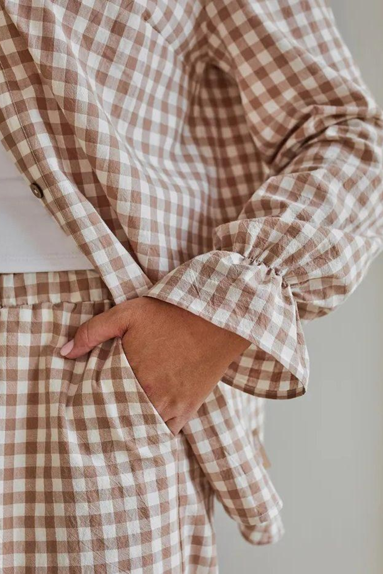 ПИЖАМА В КЛЕТКУ 42-52. Фотостудия в Люберцах