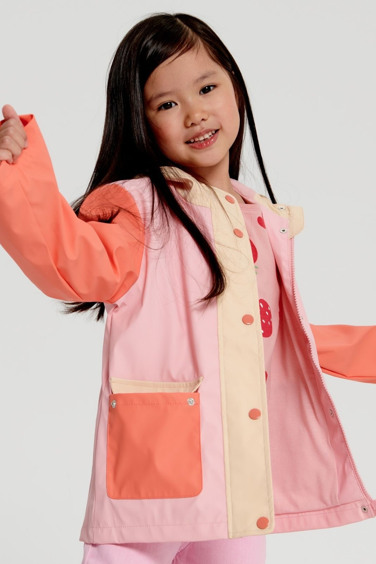 Идея для многофункциональной детской одежды, легко трансформируемой.